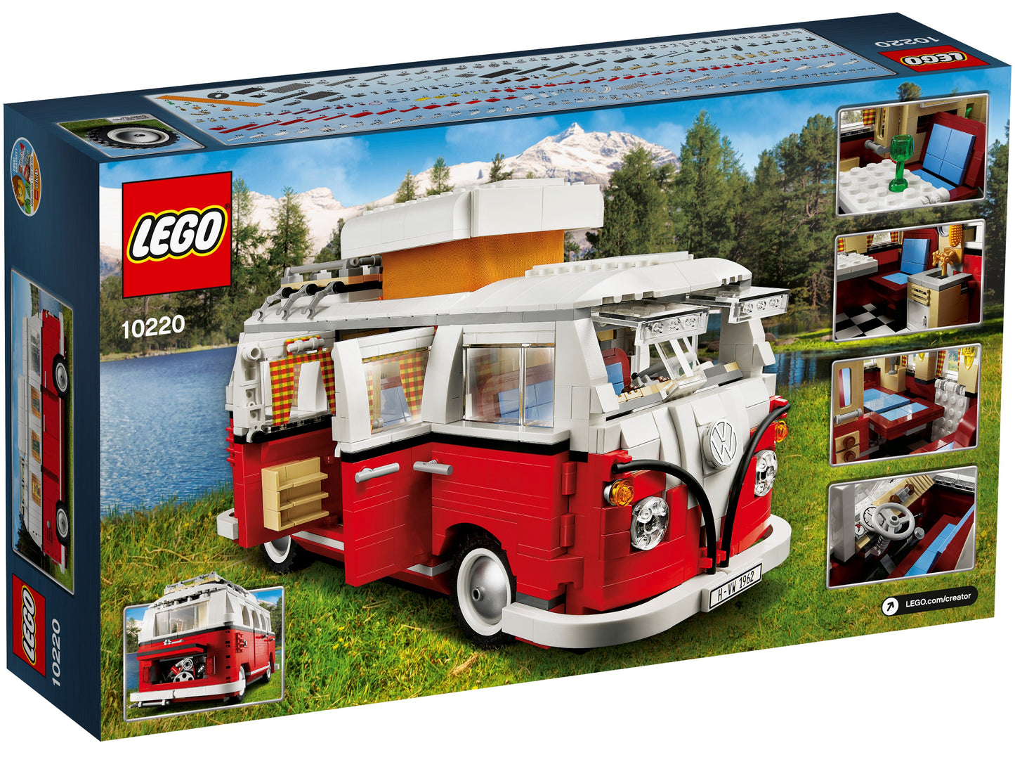 LEGO 10220 CREATOR EXPERT Volkswagen T1 Camper Van