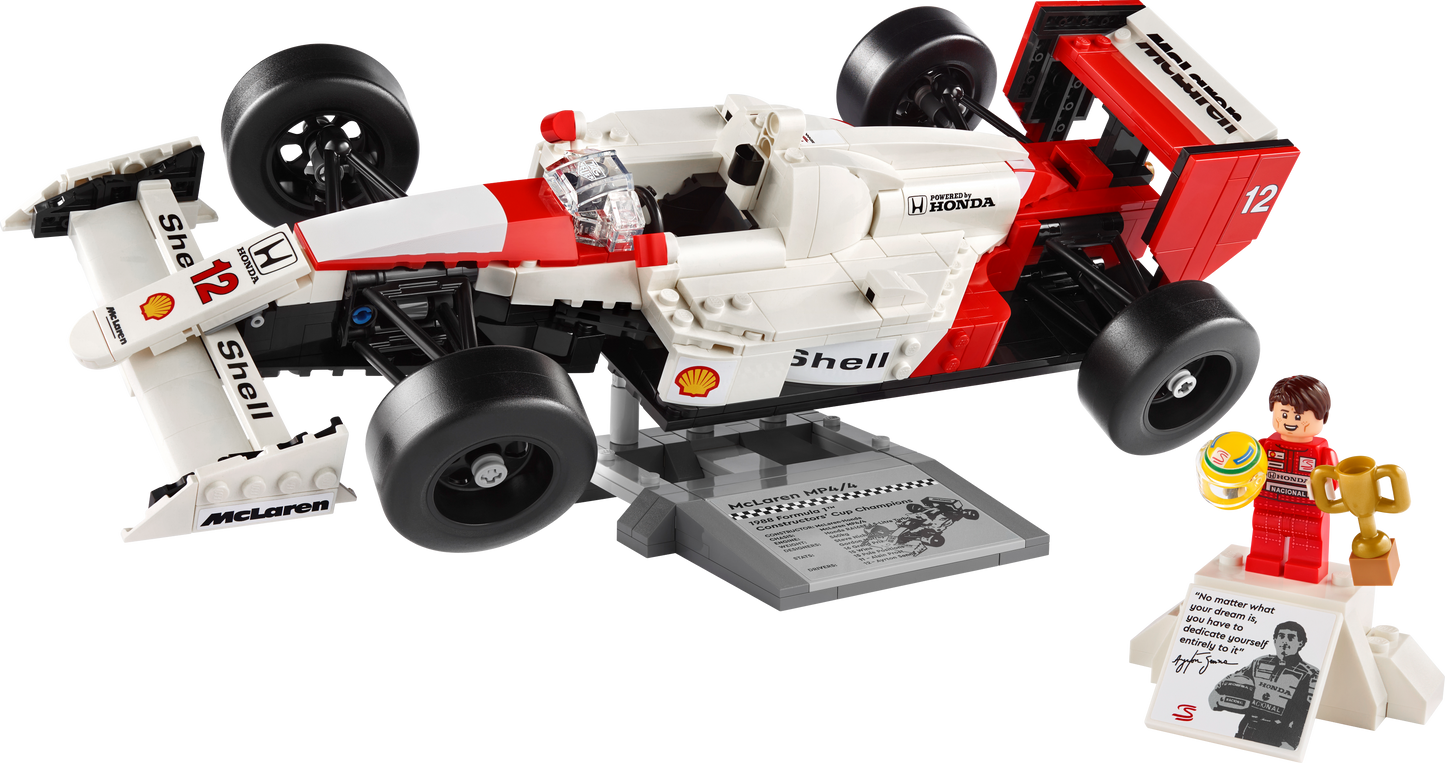 LEGO 10330 McLaren MP4/4 e Ayrton Senna