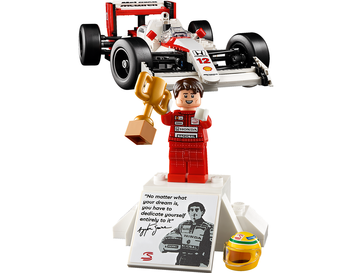 LEGO 10330 McLaren MP4/4 e Ayrton Senna