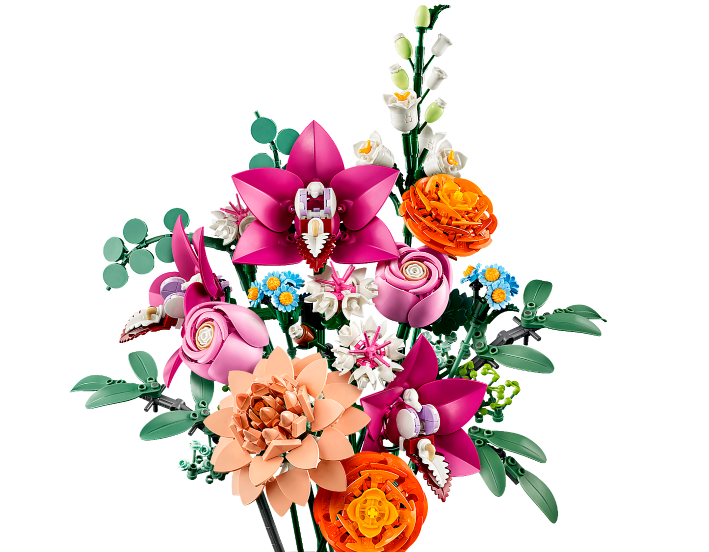 LEGO 10342 Bouquet di fiori rosa