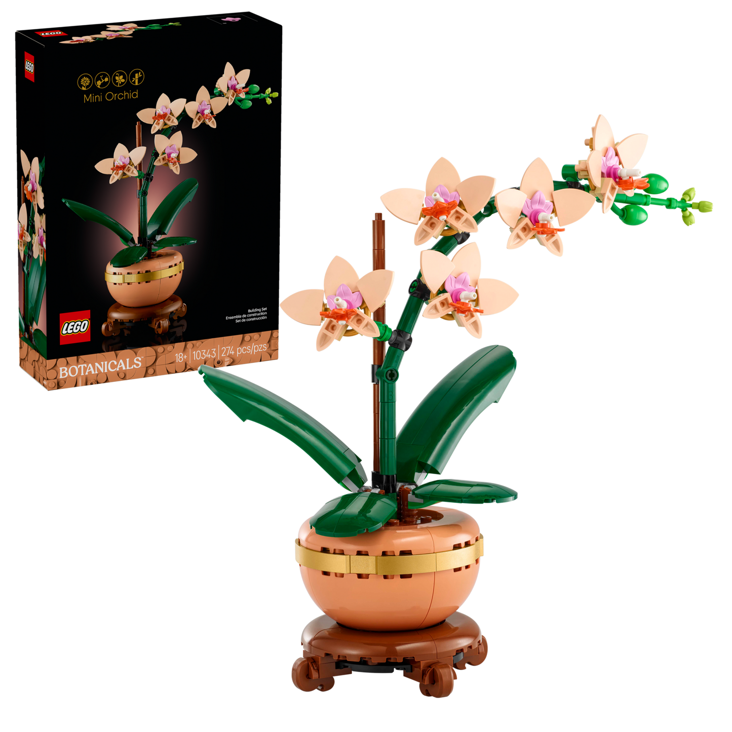 LEGO 10343 Mini-orchidea