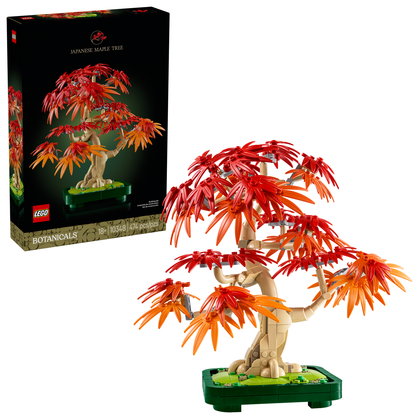 LEGO 10348 Bonsai di acero rosso giapponese