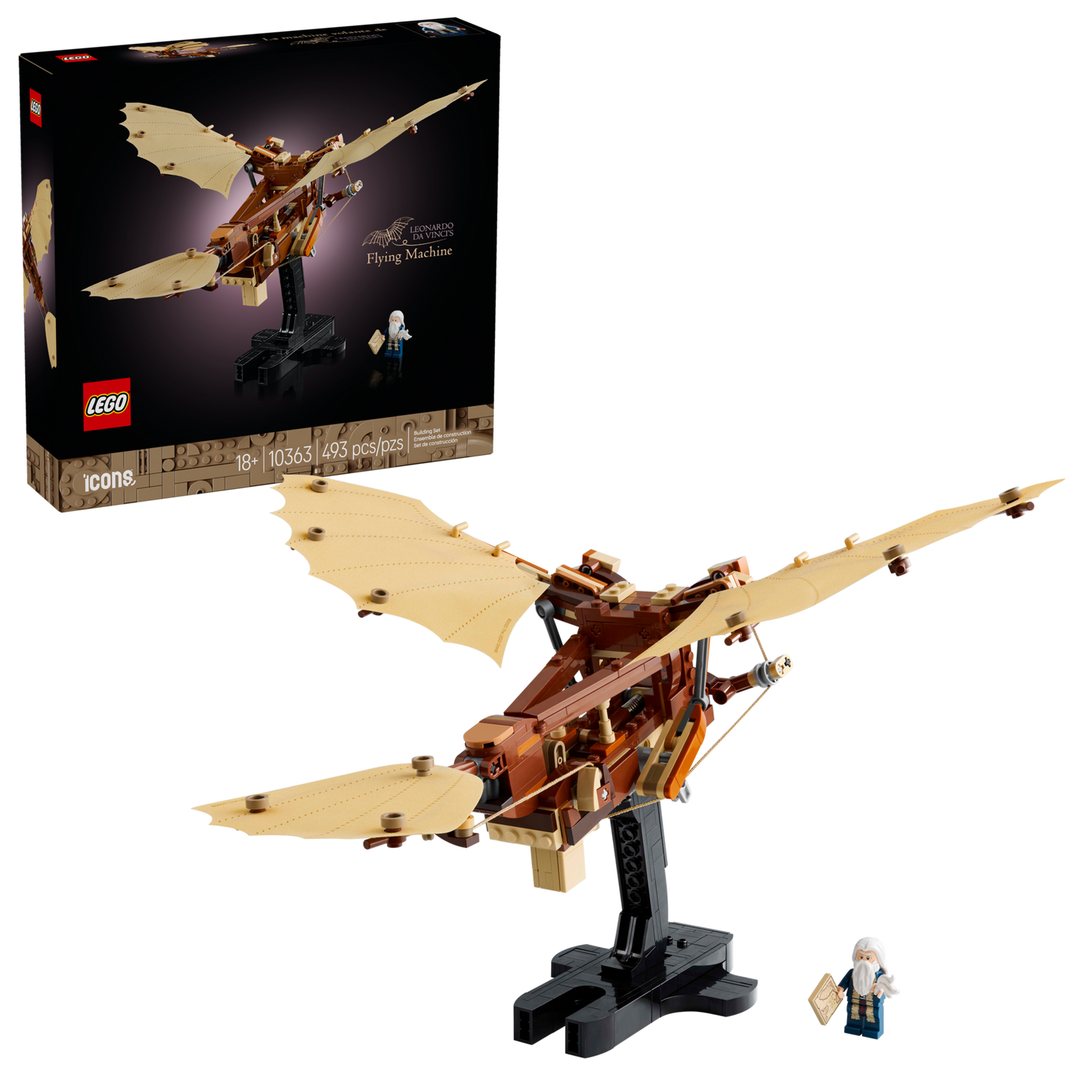 LEGO 10363 Macchina volante di Leonardo da Vinci