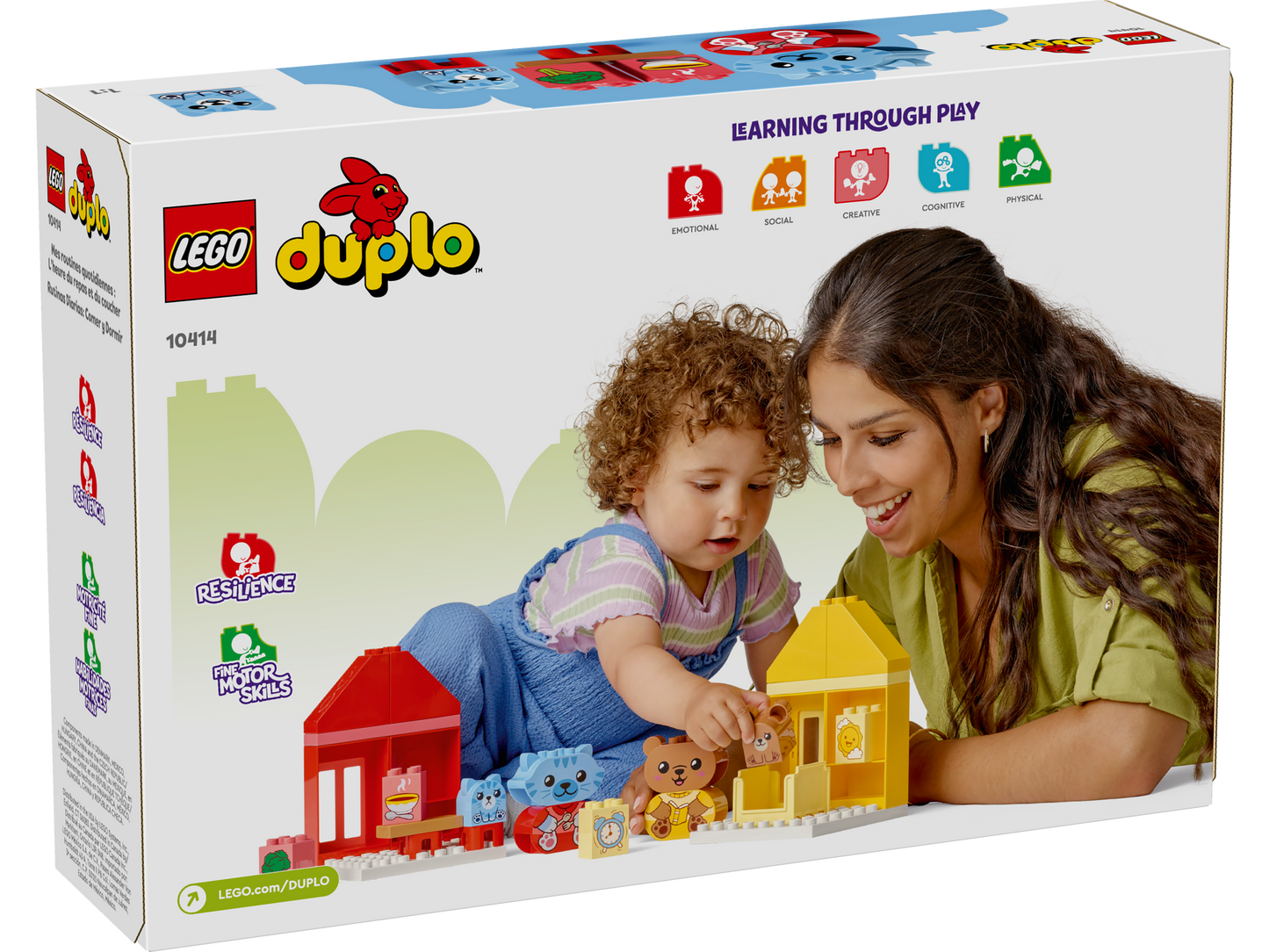 LEGO 10414 Attivita quotidiane: mangiare e andare a letto