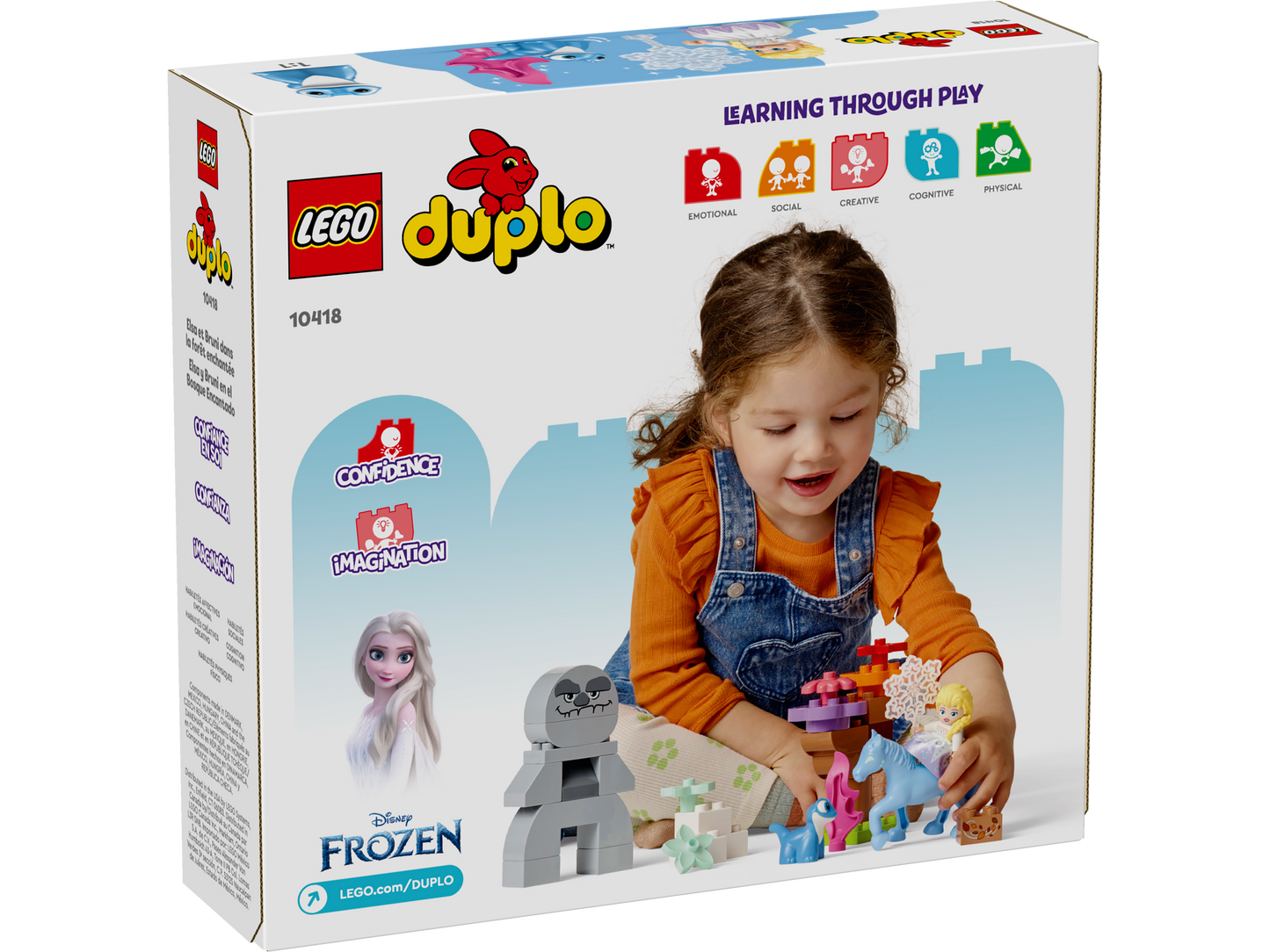 LEGO 10418 Elsa e Bruni nella foresta incantata