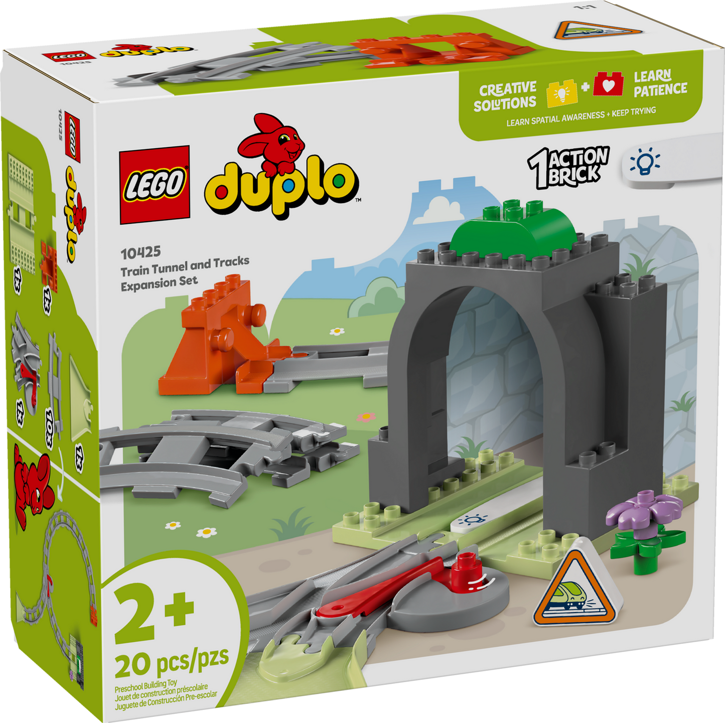 LEGO 10425 Pack di espansione tunnel e binari ferroviari