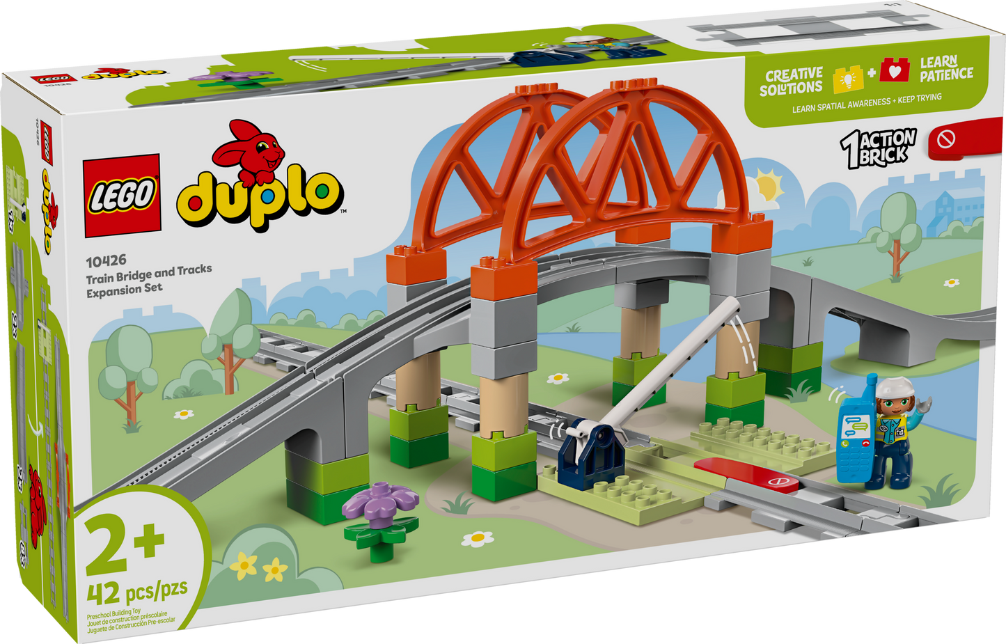 LEGO 10426 Pack di espansione ponte e binari ferroviari