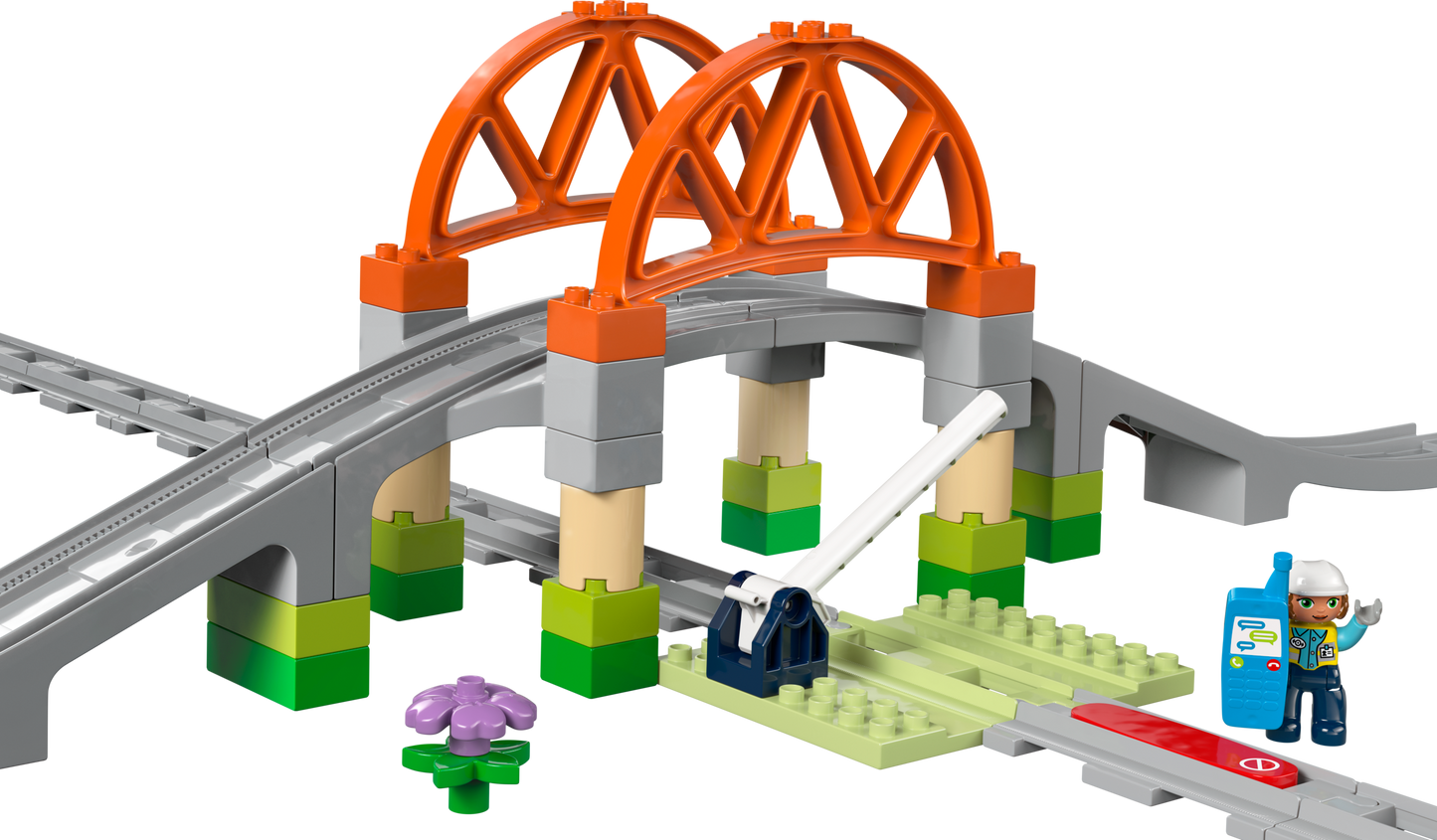 LEGO 10426 Pack di espansione ponte e binari ferroviari