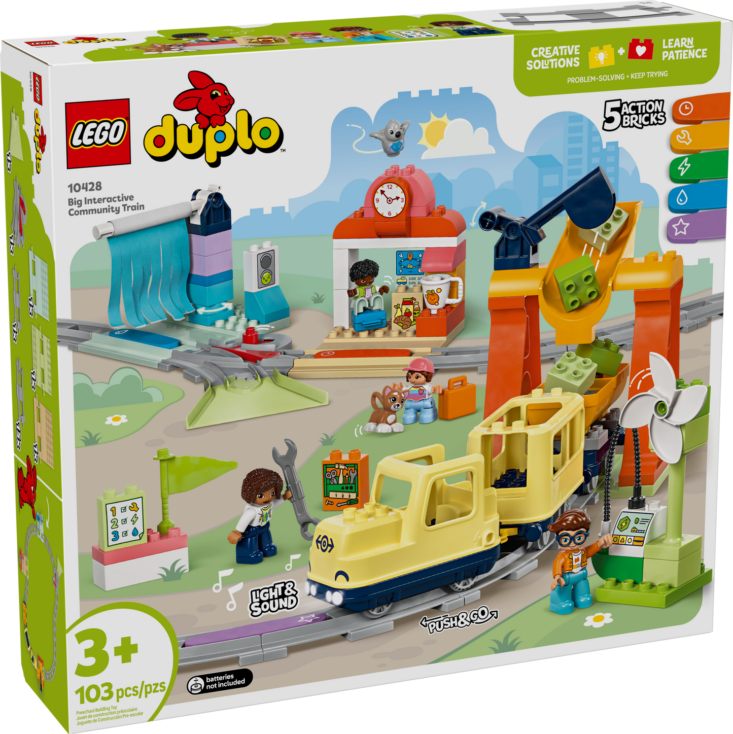 LEGO 10428 Grande treno comunitario interattivo