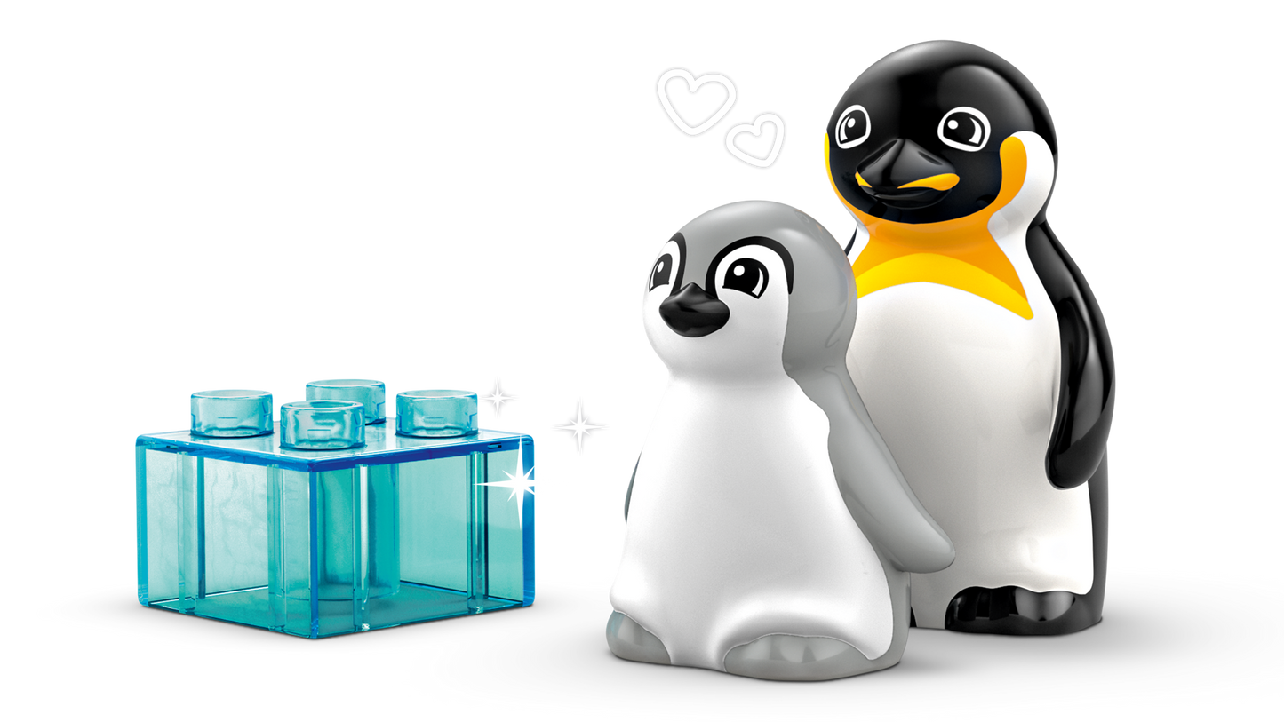 LEGO 10442 Famiglie di animali: pinguini e leoni