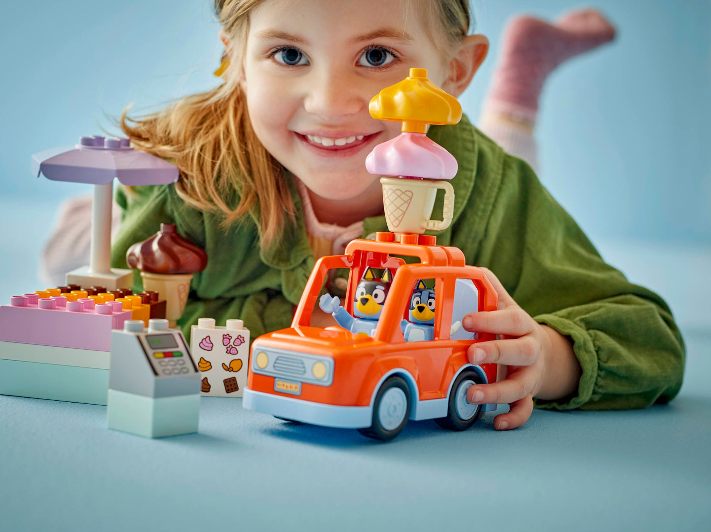 LEGO 10458 Visita alla gelateria di Bluey