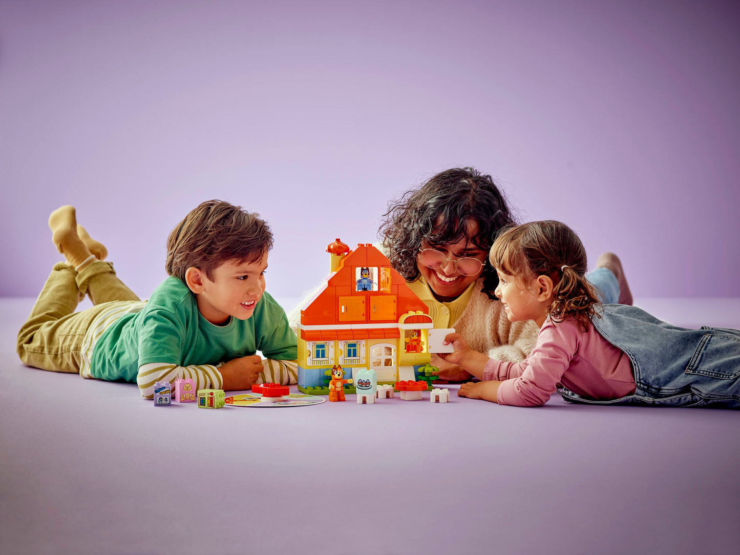 LEGO 10459 Casa della Famiglia di Bluey con gioco di memoria