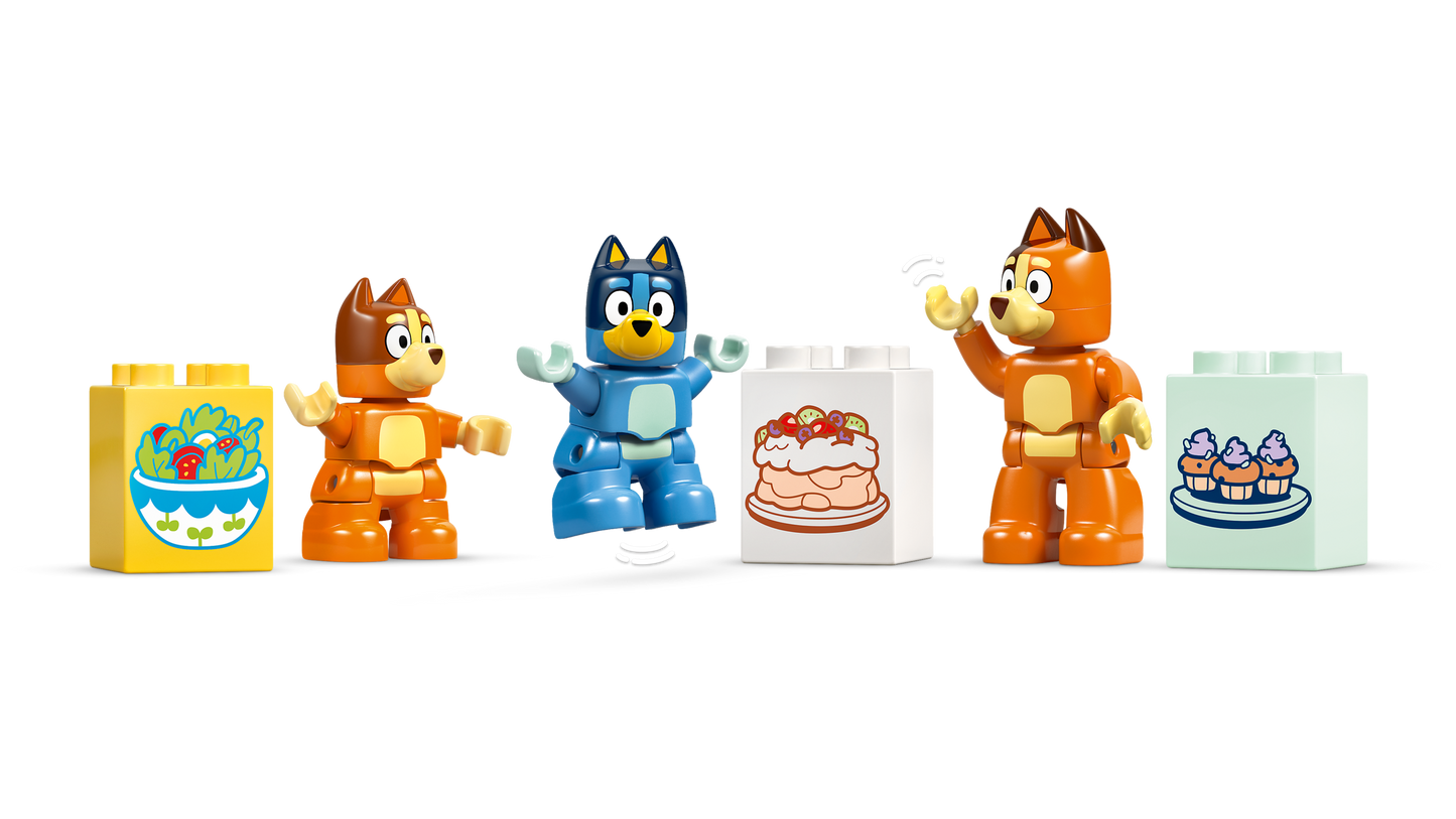 LEGO 10459 Casa della Famiglia di Bluey con gioco di memoria