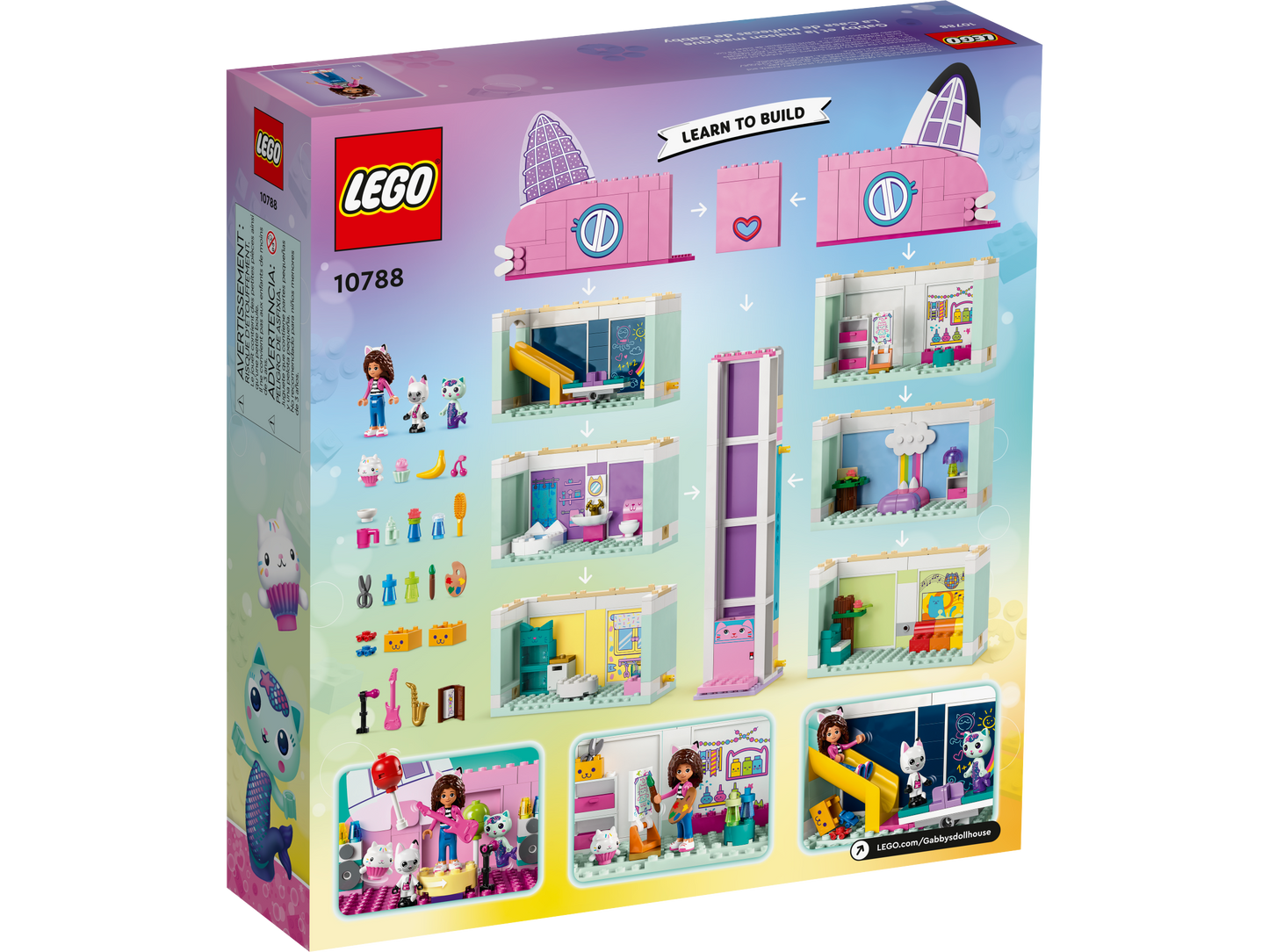 LEGO 10788 La casa delle bambole di Gabby