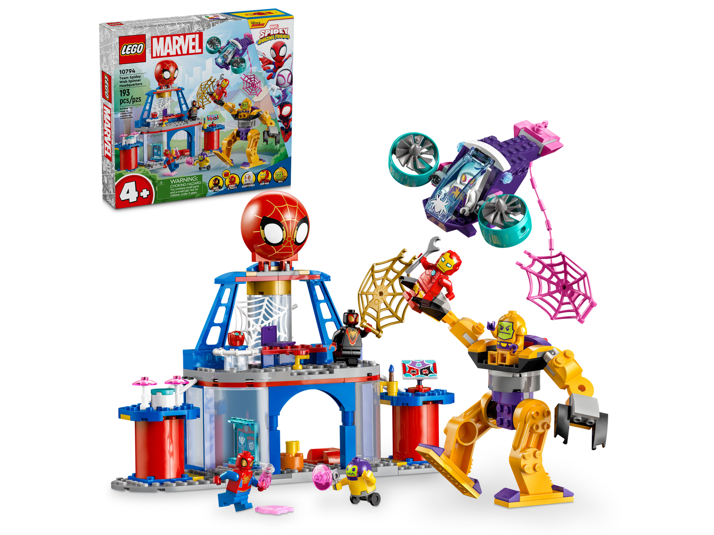 LEGO 10794 Quartier generale di Team Spidey