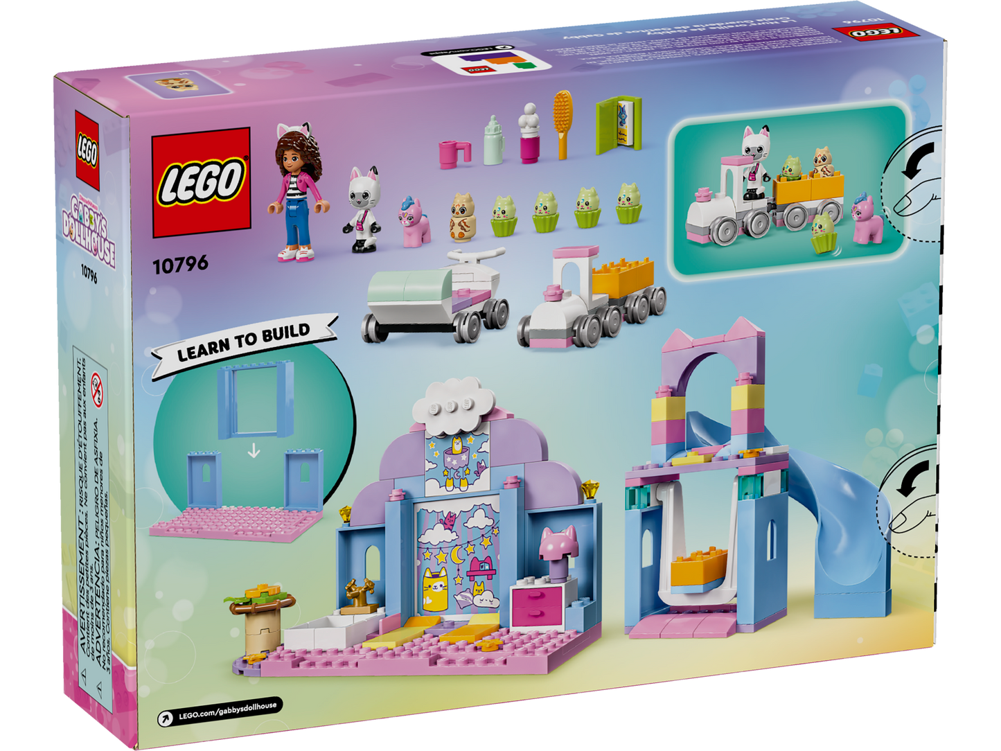 LEGO 10796 Asilo gatto-orecchio di Gabby