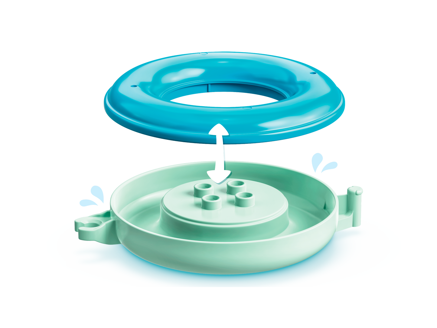 LEGO 10965 Ora del bagnetto: Treno degli animali galleggiante