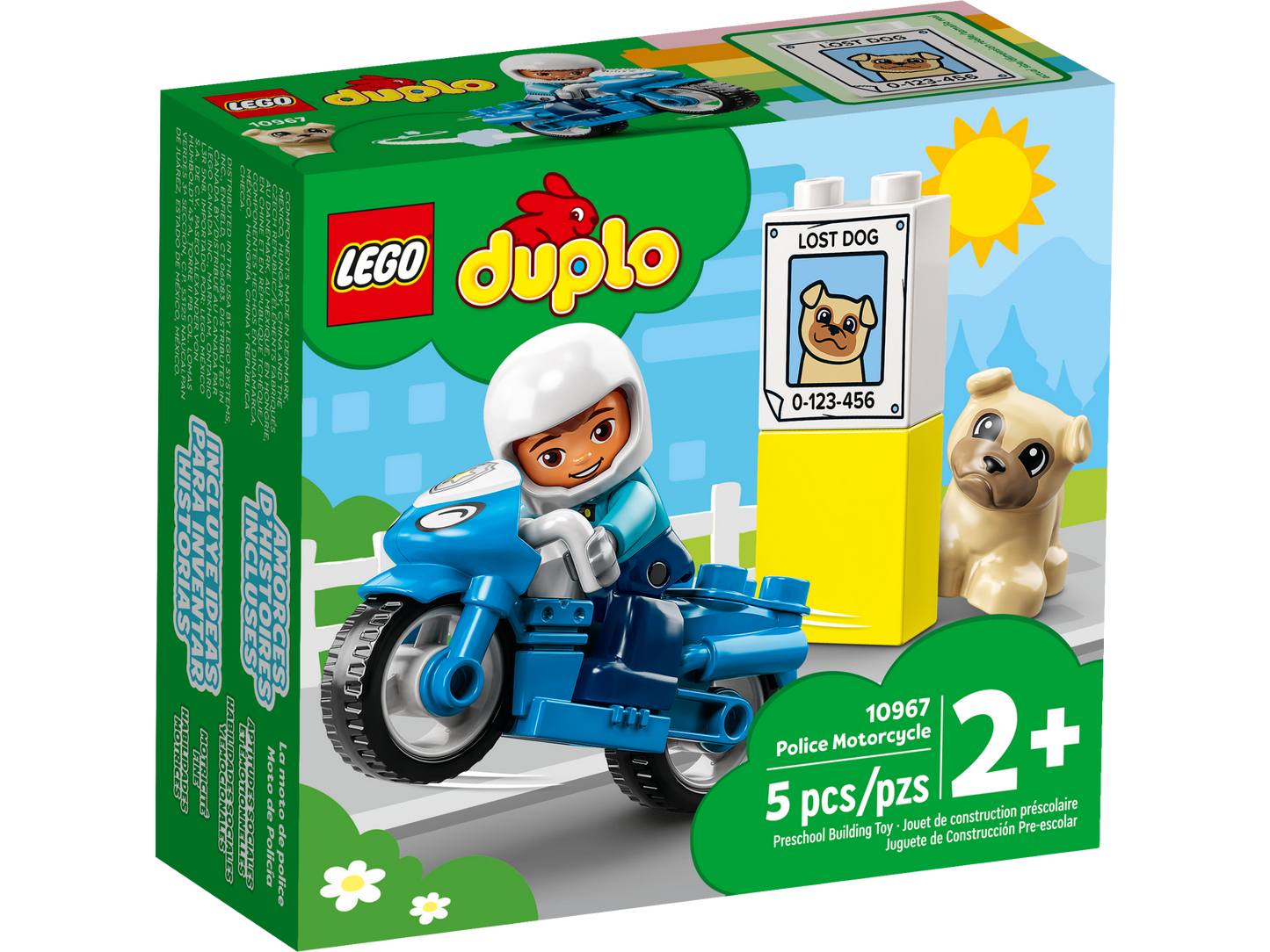 LEGO 10967 Motocicletta della polizia
