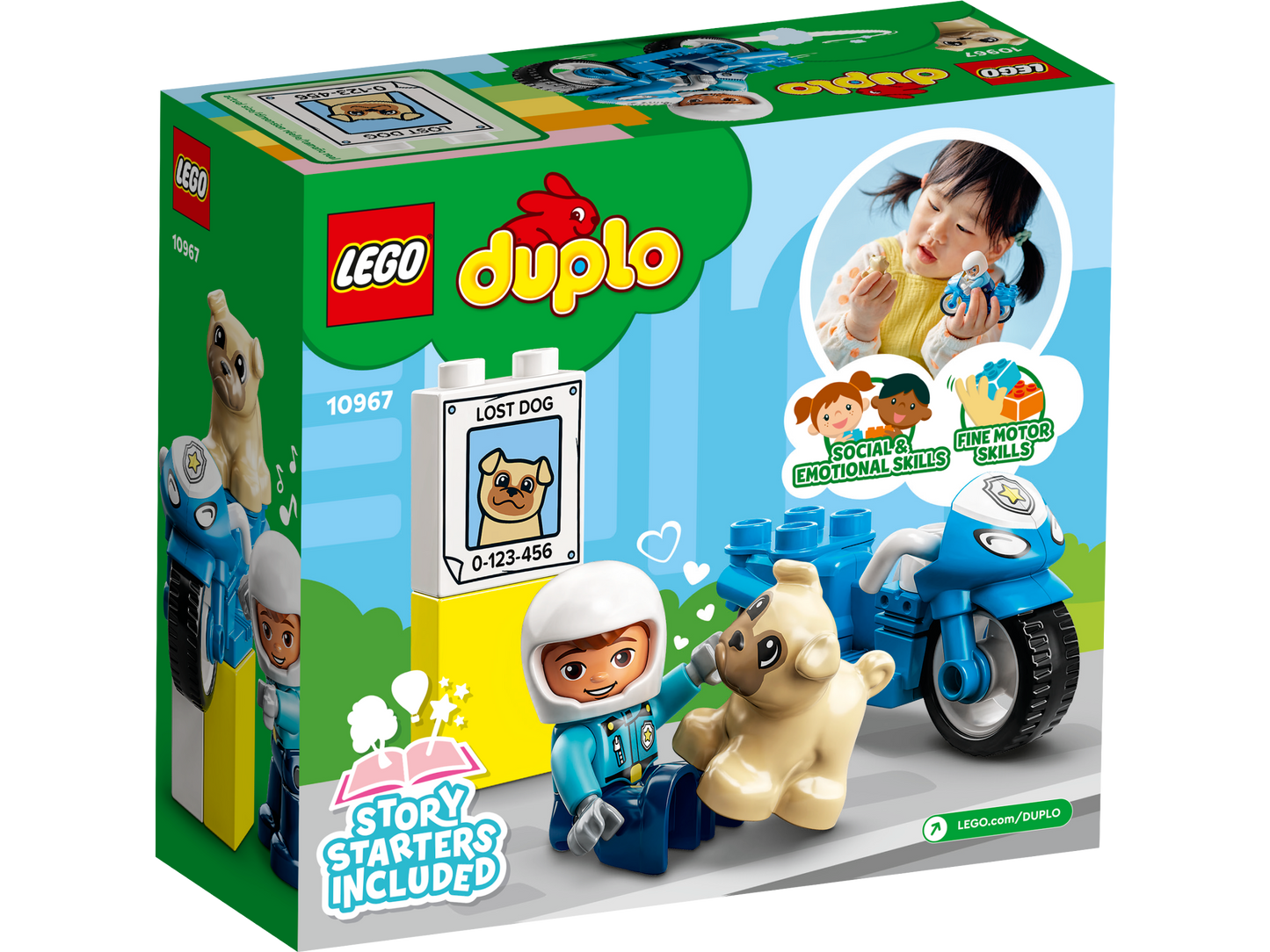 LEGO 10967 Motocicletta della polizia