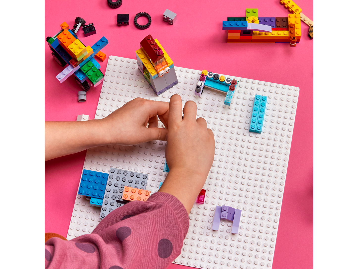 LEGO 11026 Base bianca