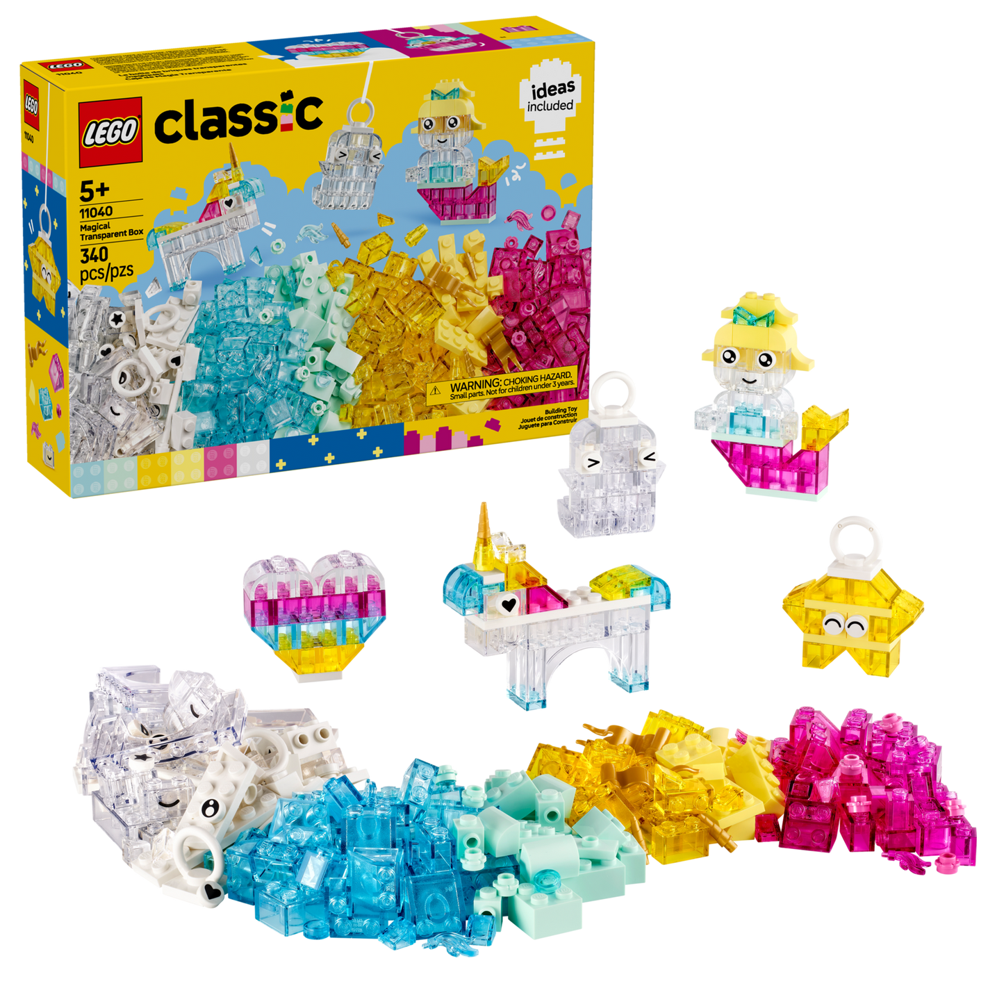 LEGO 11040 Scatola magica trasparente