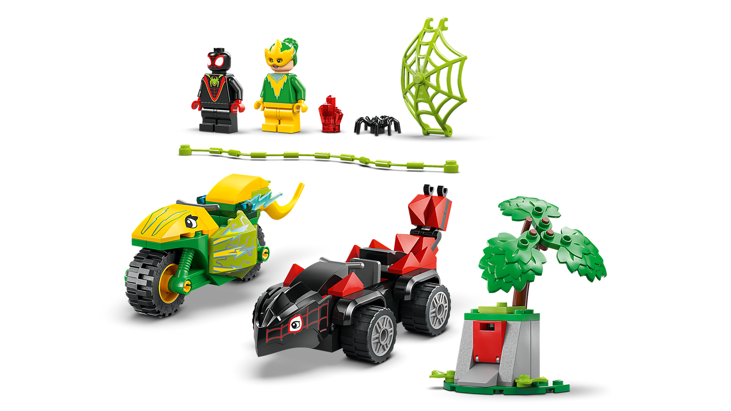 LEGO 11198 Inseguimento sui dino-veicoli di Spin ed Electro