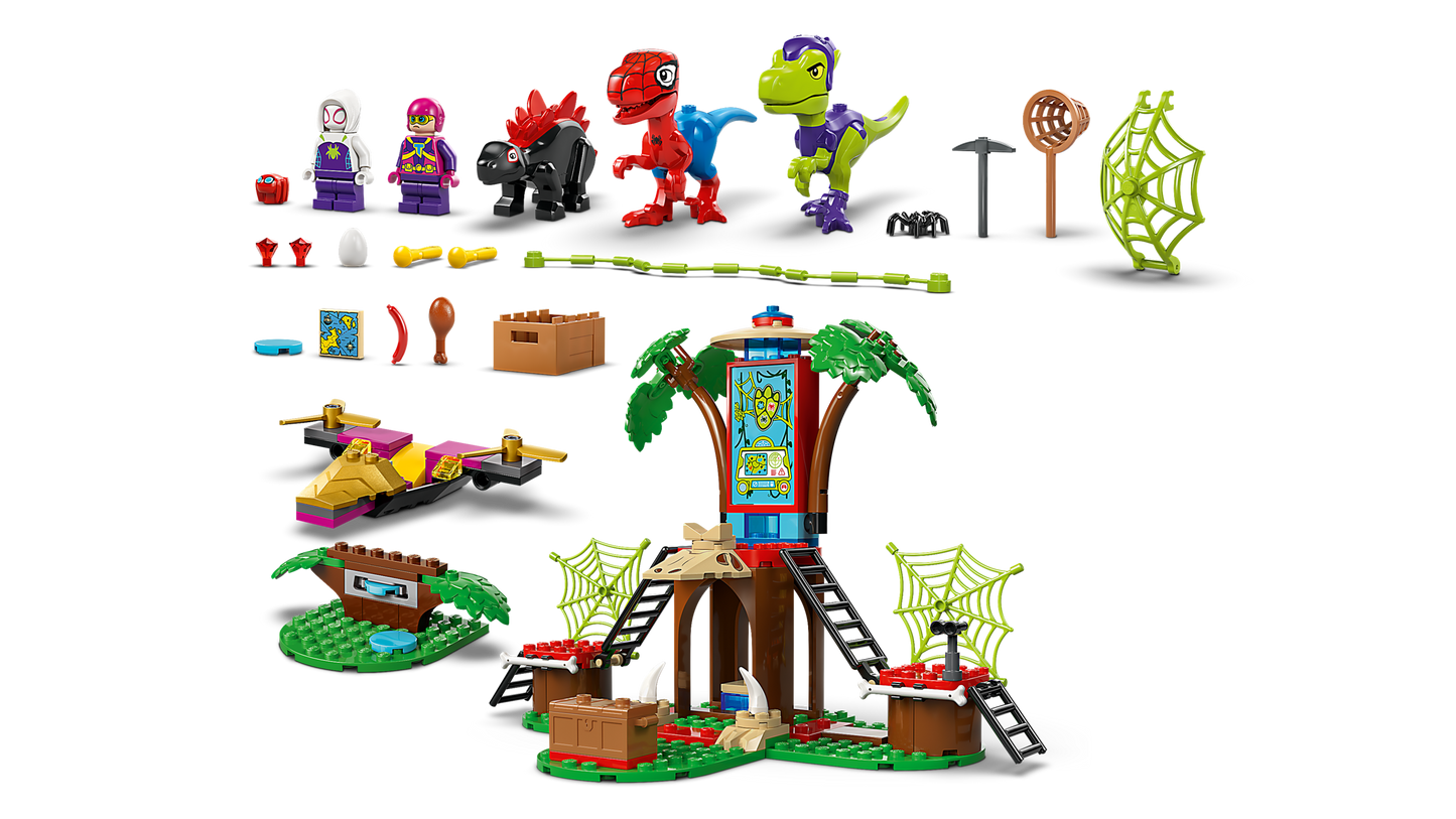 LEGO 11200 Battaglia con il raptor al quartier generale sull’albero di Spider-man e Gobby