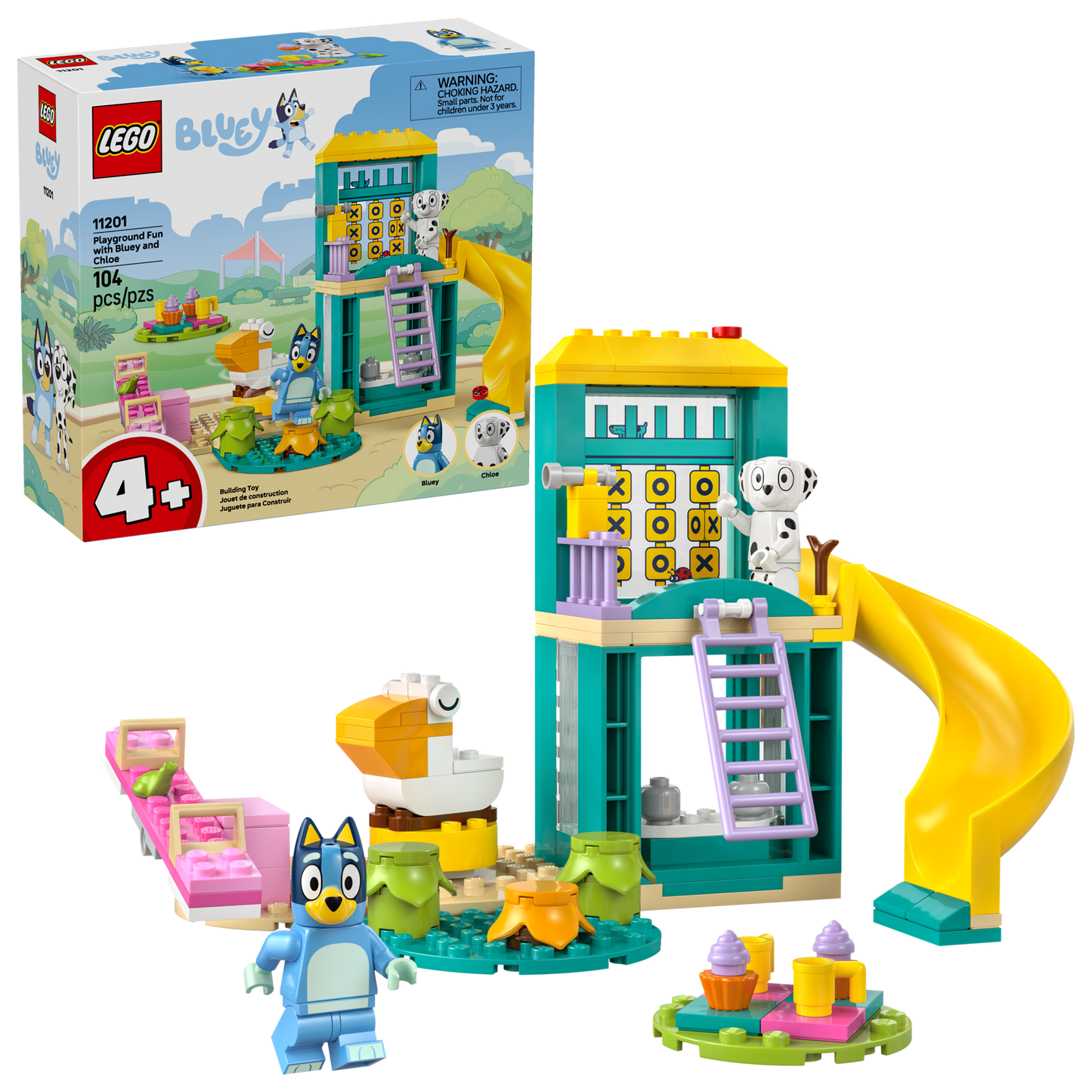 LEGO 11201 Divertimento al parco giochi di Bluey e Chloe