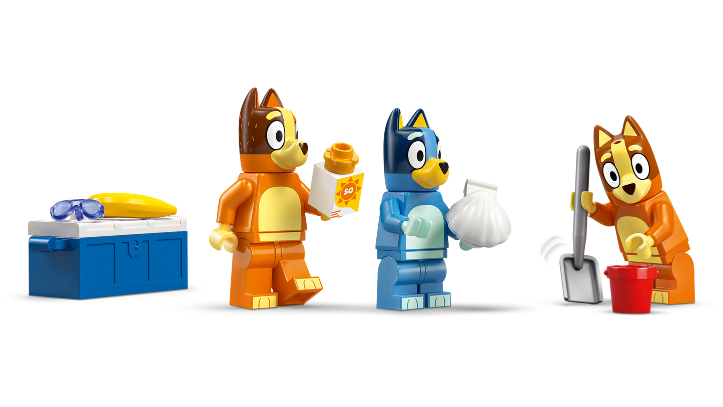 LEGO 11202 Vacanza sulla spiaggia della famiglia di Bluey