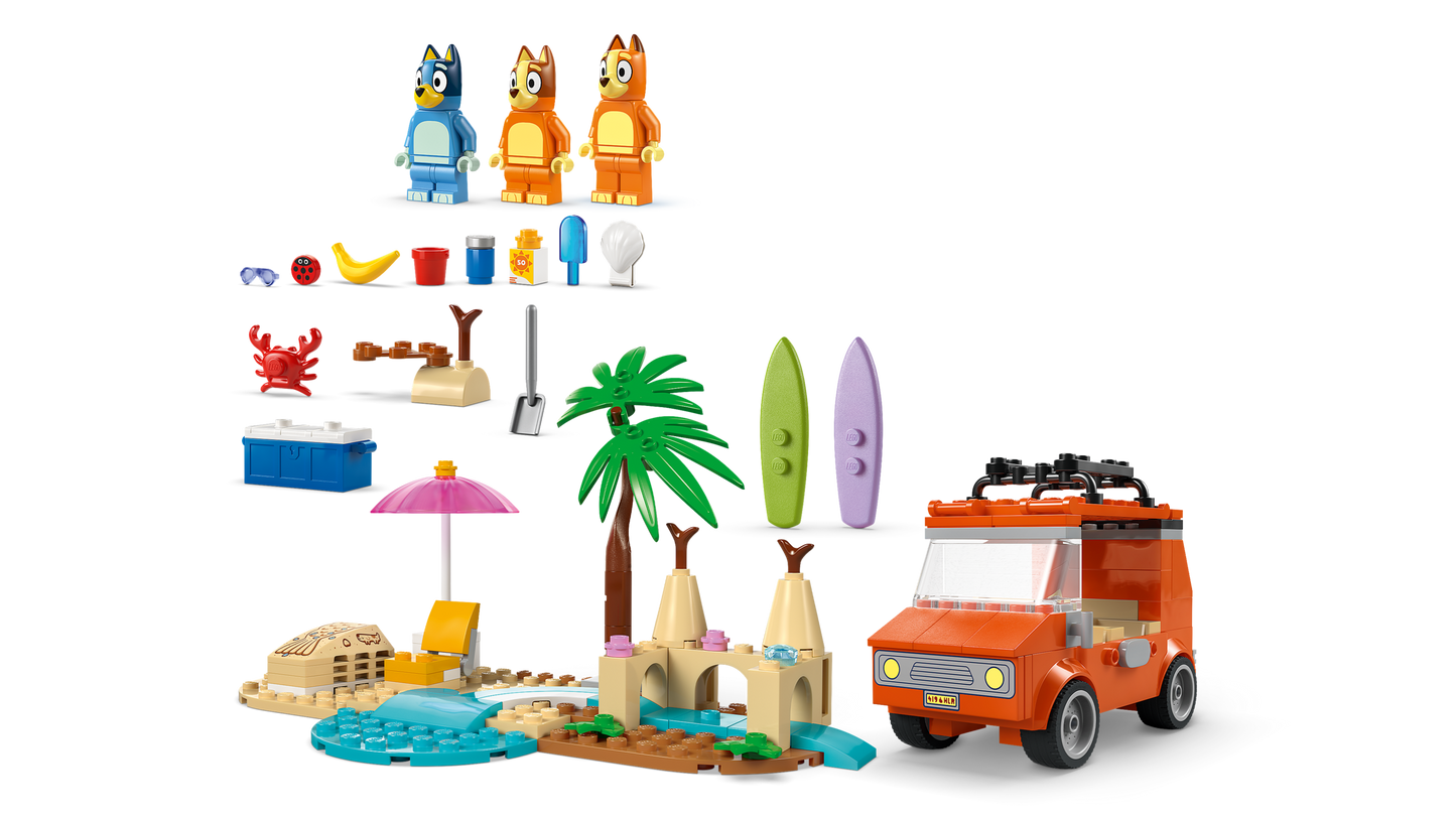 LEGO 11202 Vacanza sulla spiaggia della famiglia di Bluey