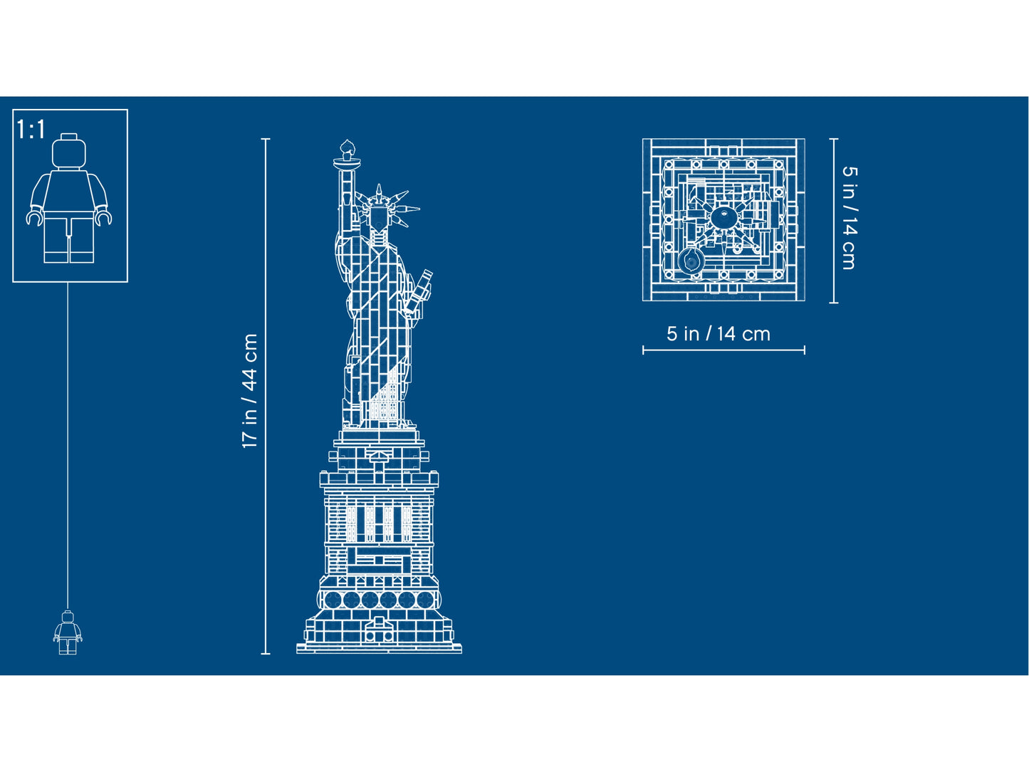 LEGO 21042 Statua della Liberta
