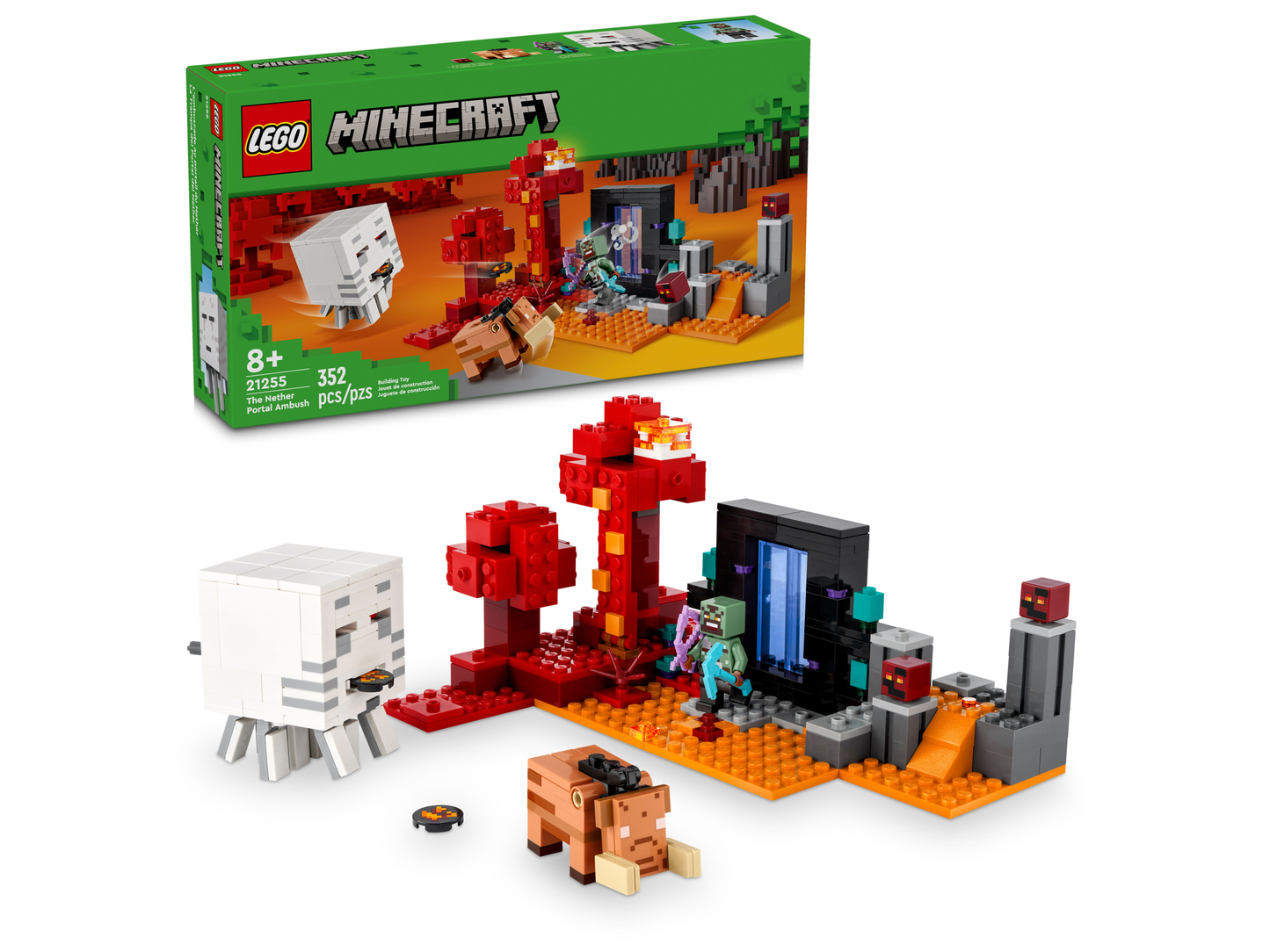 LEGO 21255 Agguato nel portale del Nether