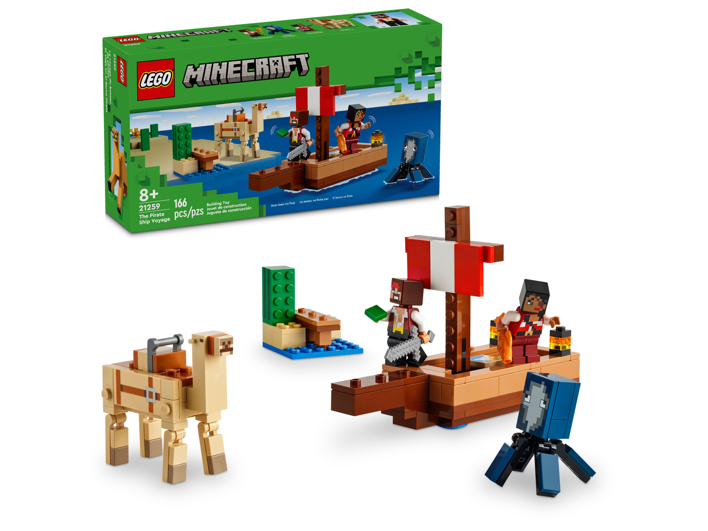LEGO 21259 Il viaggio del galeone dei pirati