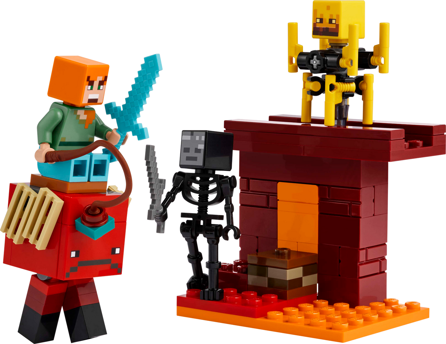 LEGO 21266 Battaglia sul ponte del Nether