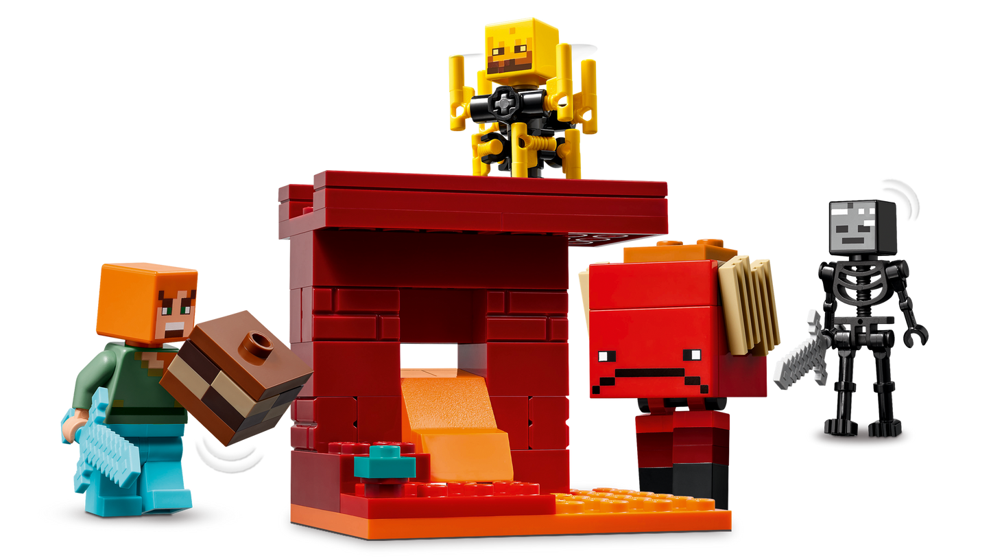 LEGO 21266 Battaglia sul ponte del Nether