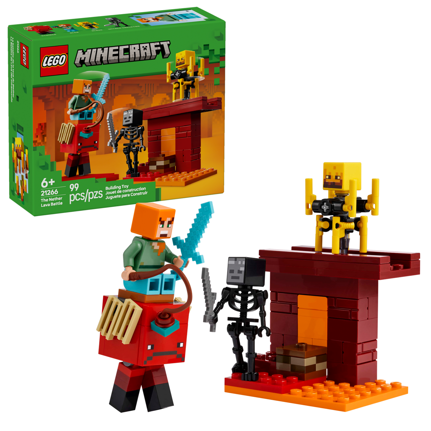 LEGO 21266 Battaglia sul ponte del Nether