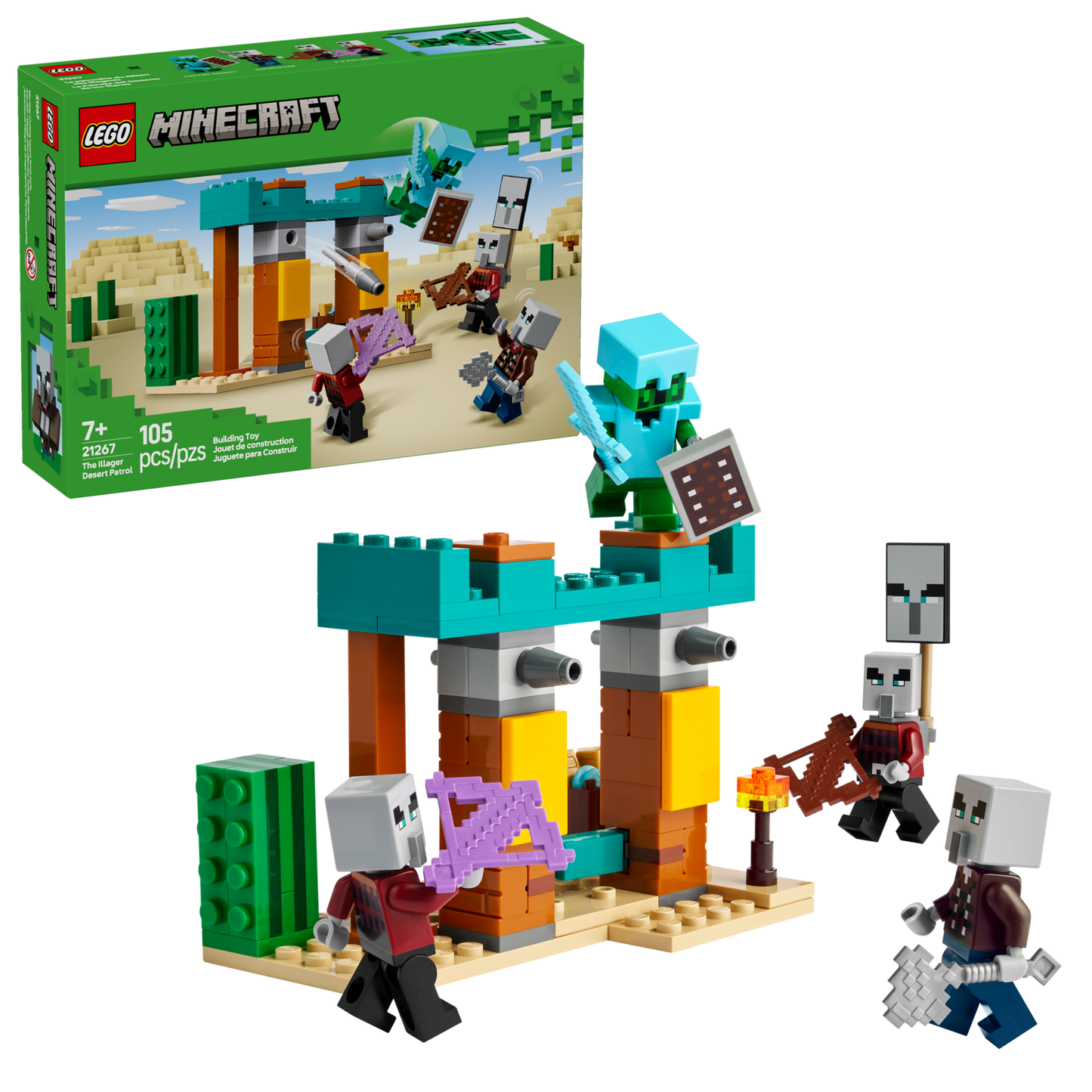 LEGO 21267 Pattuglia nel deserto della bestia