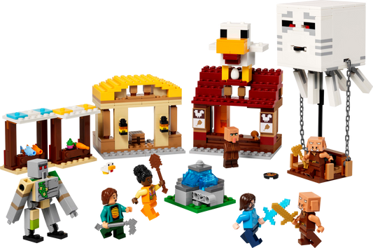LEGO 21273 Attacco al villaggio del Ghast-pallone
