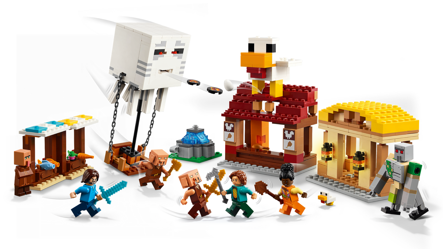 LEGO 21273 Attacco al villaggio del Ghast-pallone