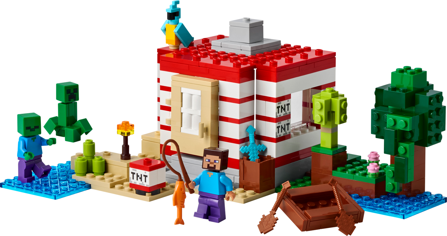 LEGO 21275 Casa nella giungla esplosiva