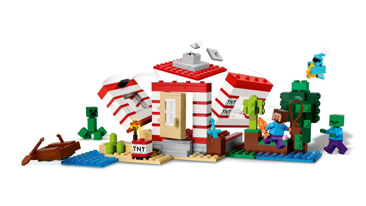 LEGO 21275 Casa nella giungla esplosiva