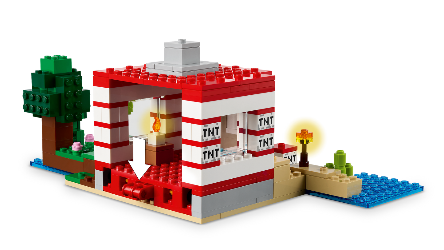 LEGO 21275 Casa nella giungla esplosiva