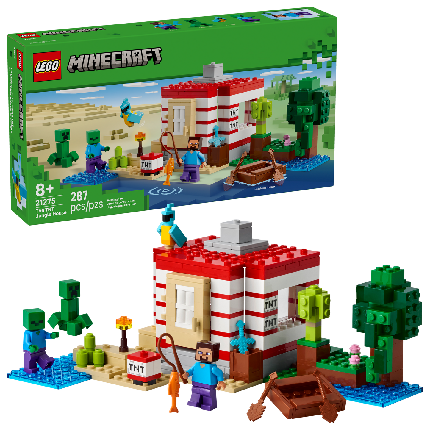 LEGO 21275 Casa nella giungla esplosiva