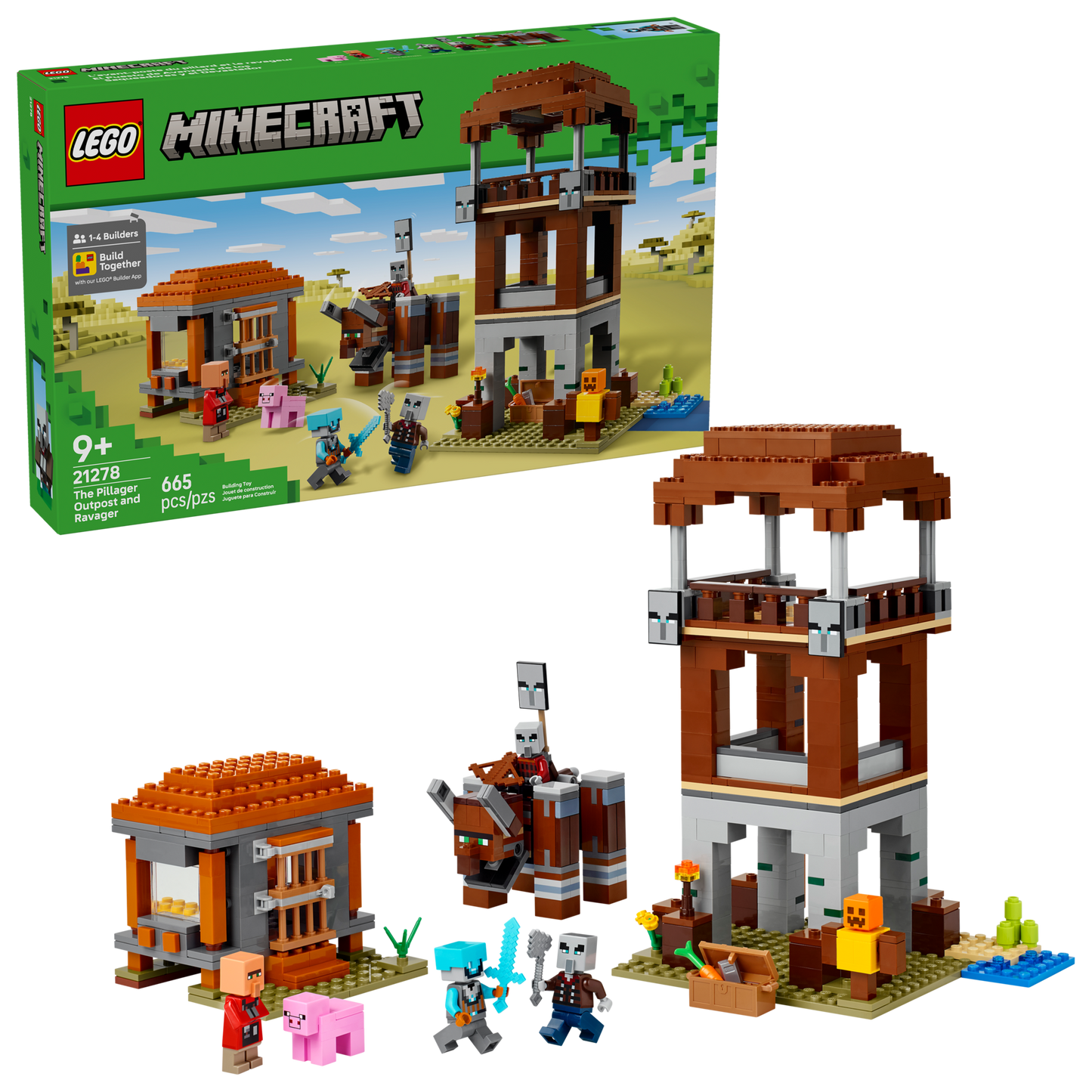 LEGO 21278 L’avamposto del saccheggiatore e predone