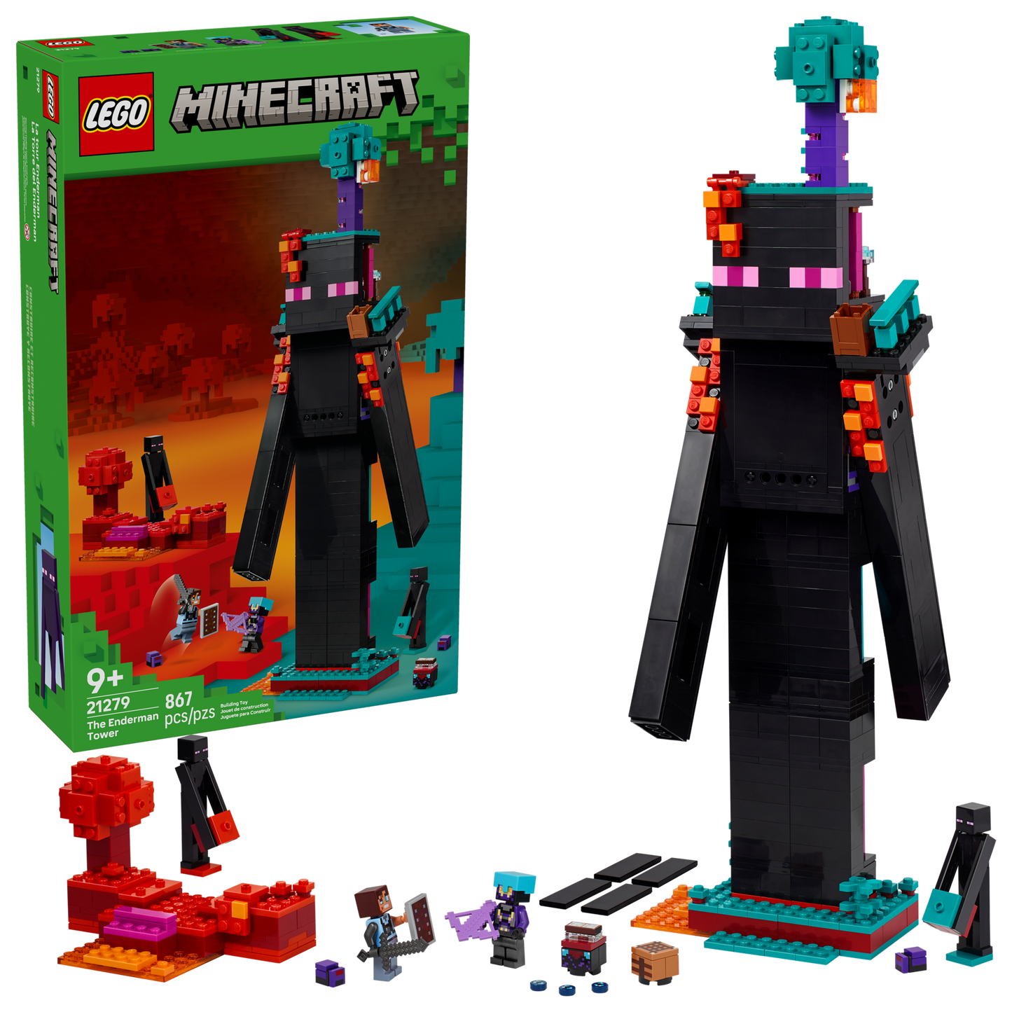 LEGO 21279 La Torre dell’Enderman