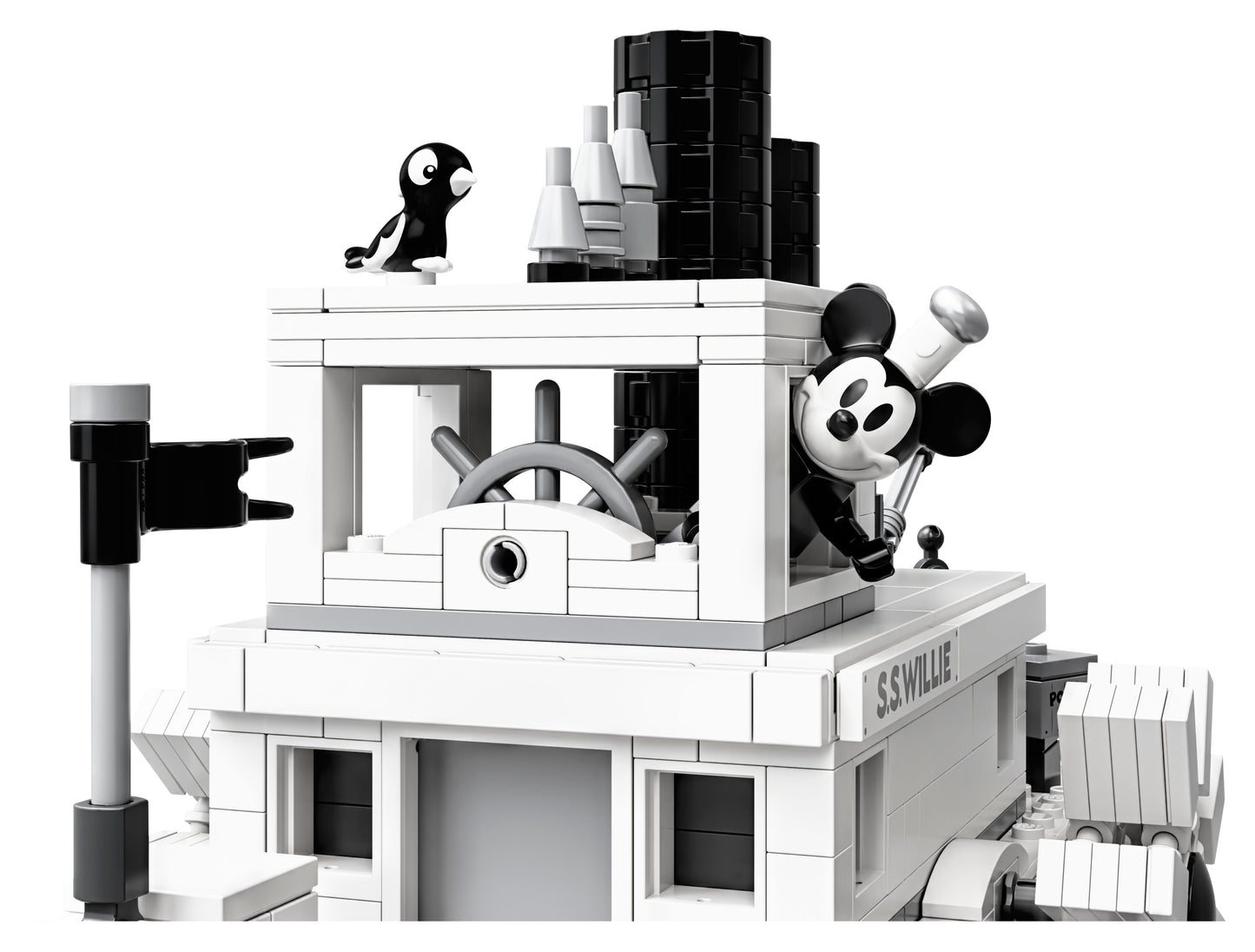 LEGO 21317 IDEAS Mickey Mouse Steambot Willie