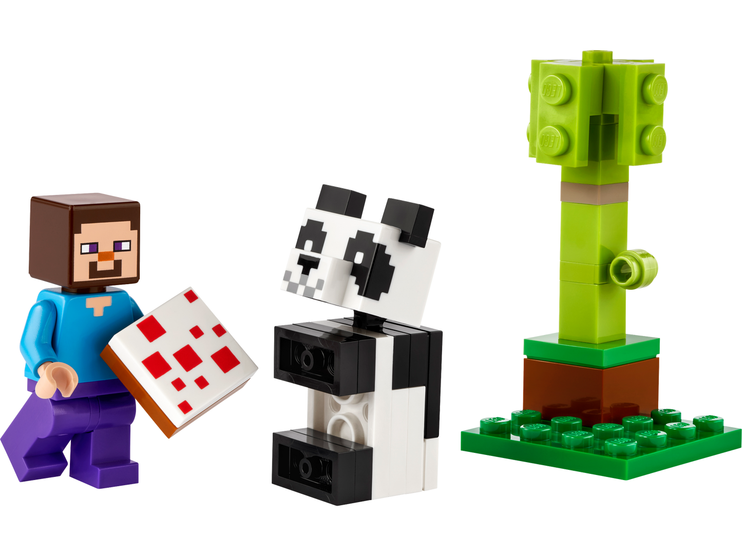 LEGO 30672 Steve e Baby Panda