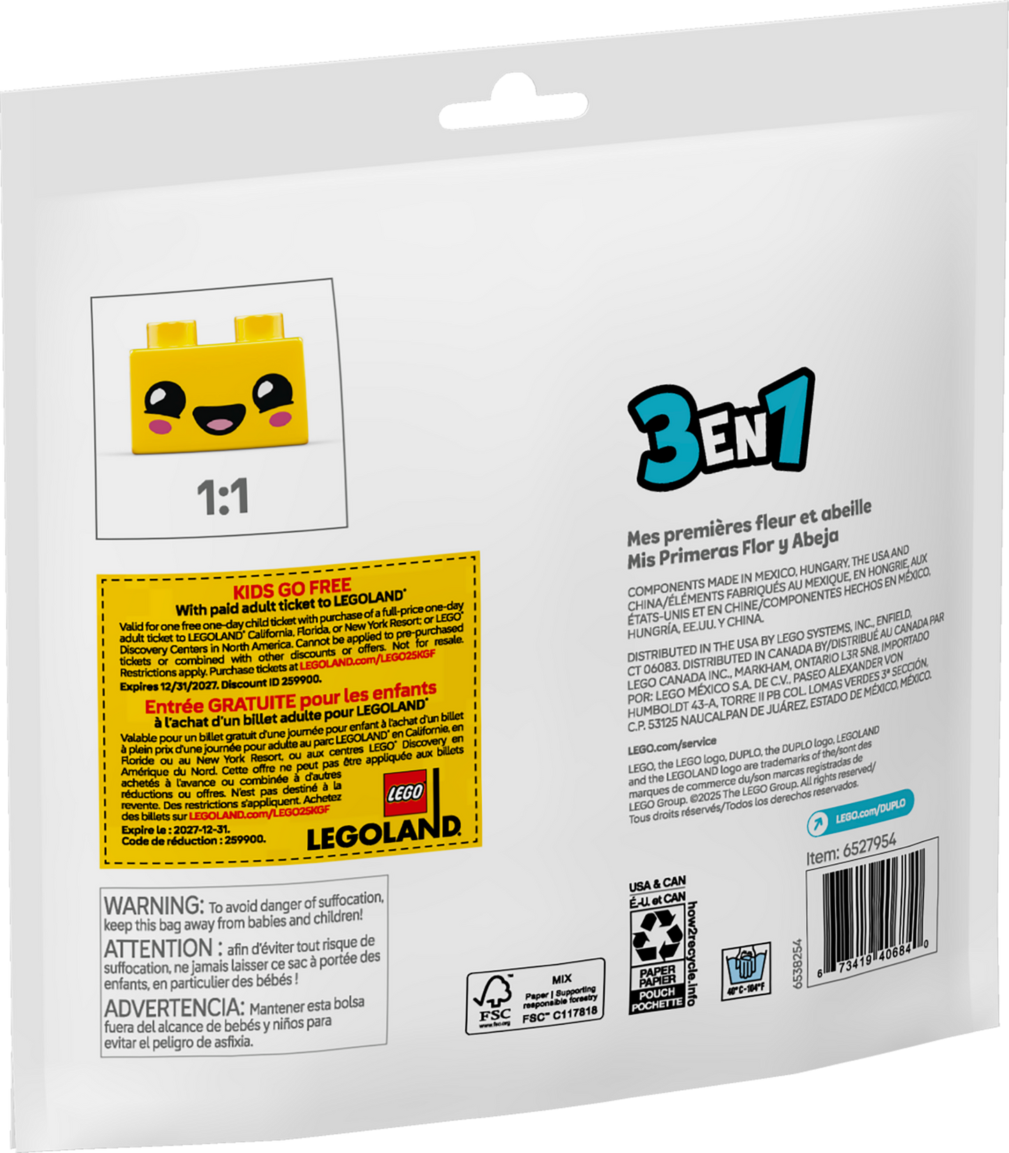 LEGO 30686 Il mio primo fiore e ape