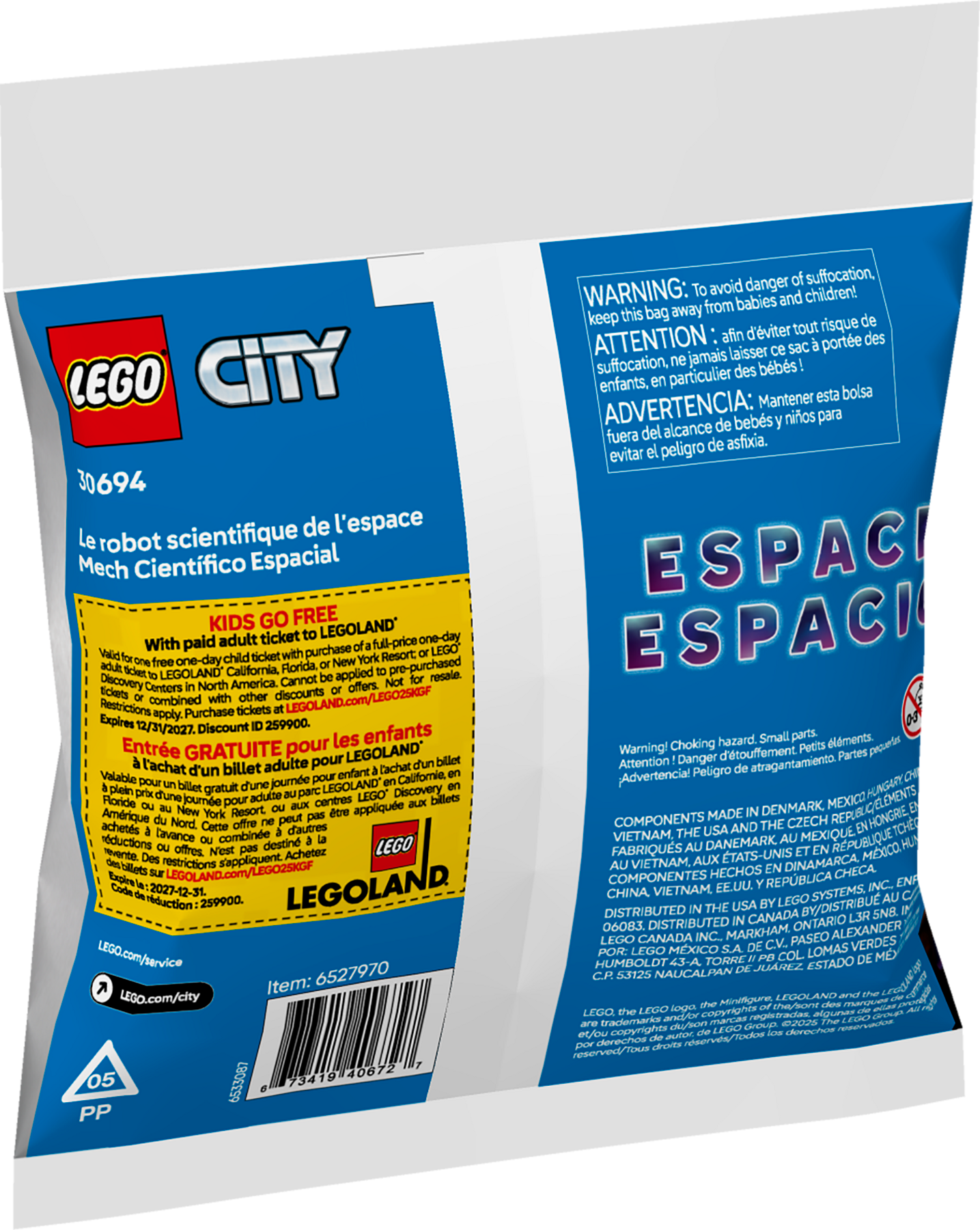 LEGO 30694 Mech scientifico spaziale