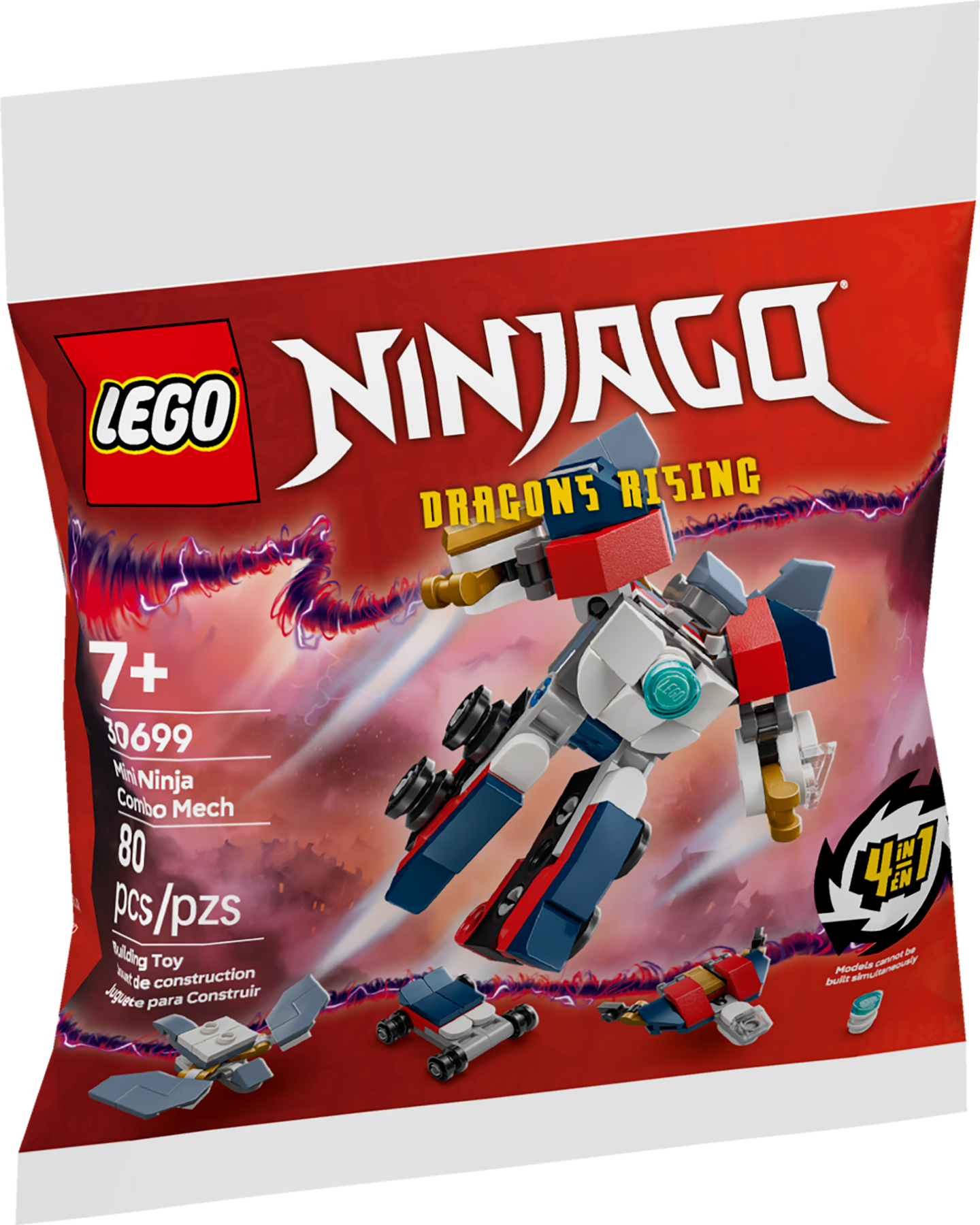 LEGO 30699 Mini Combo Mech Ninja